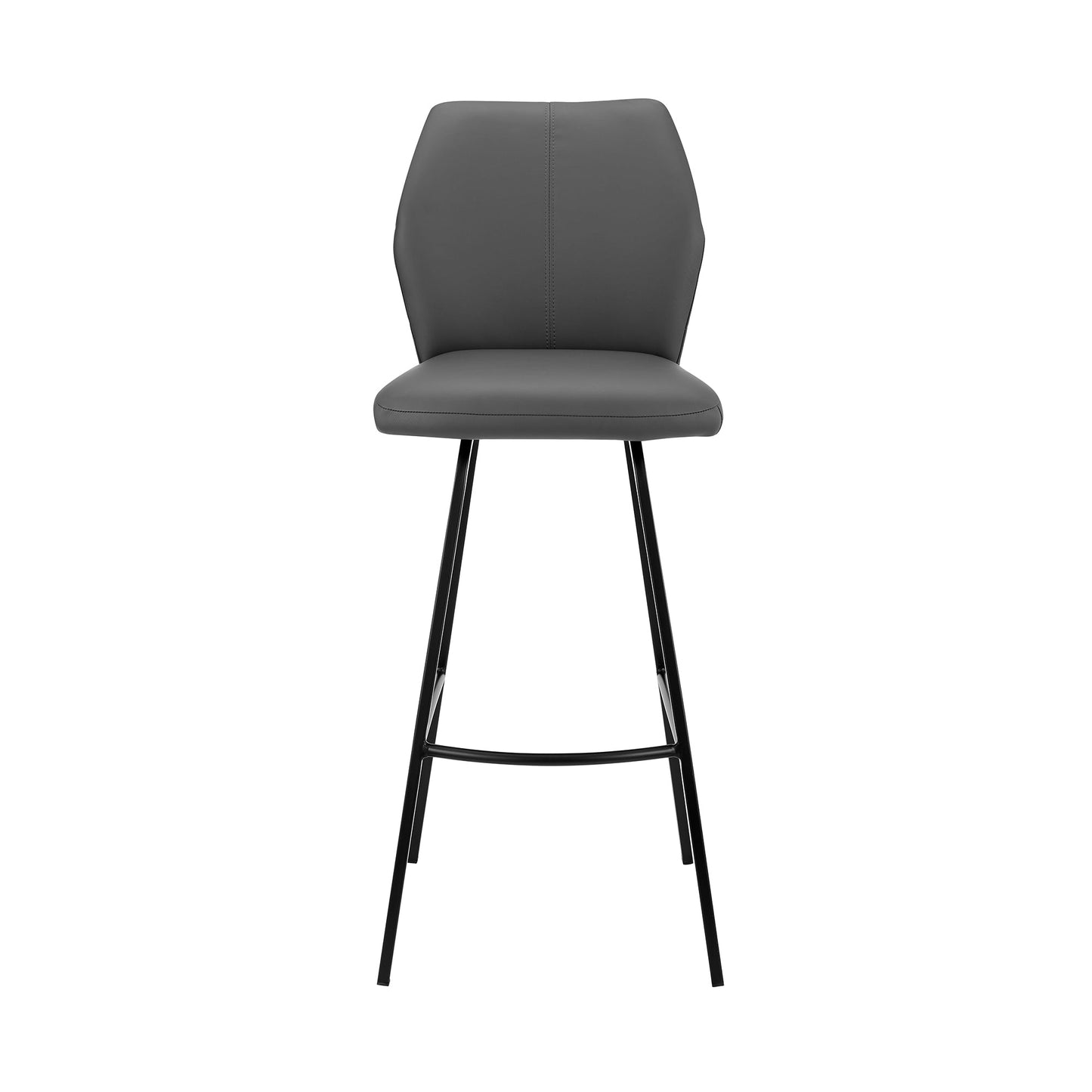 Tandy Faux Leather and Metal 30" Bar Stool