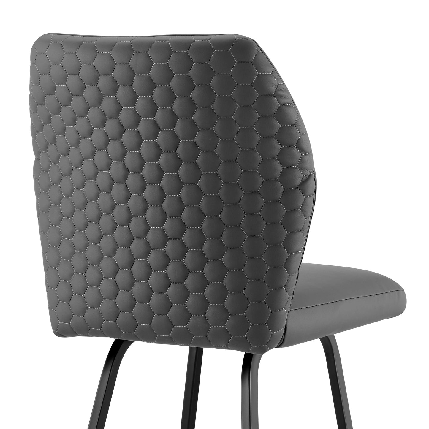 Tandy Faux Leather and Metal 30" Bar Stool