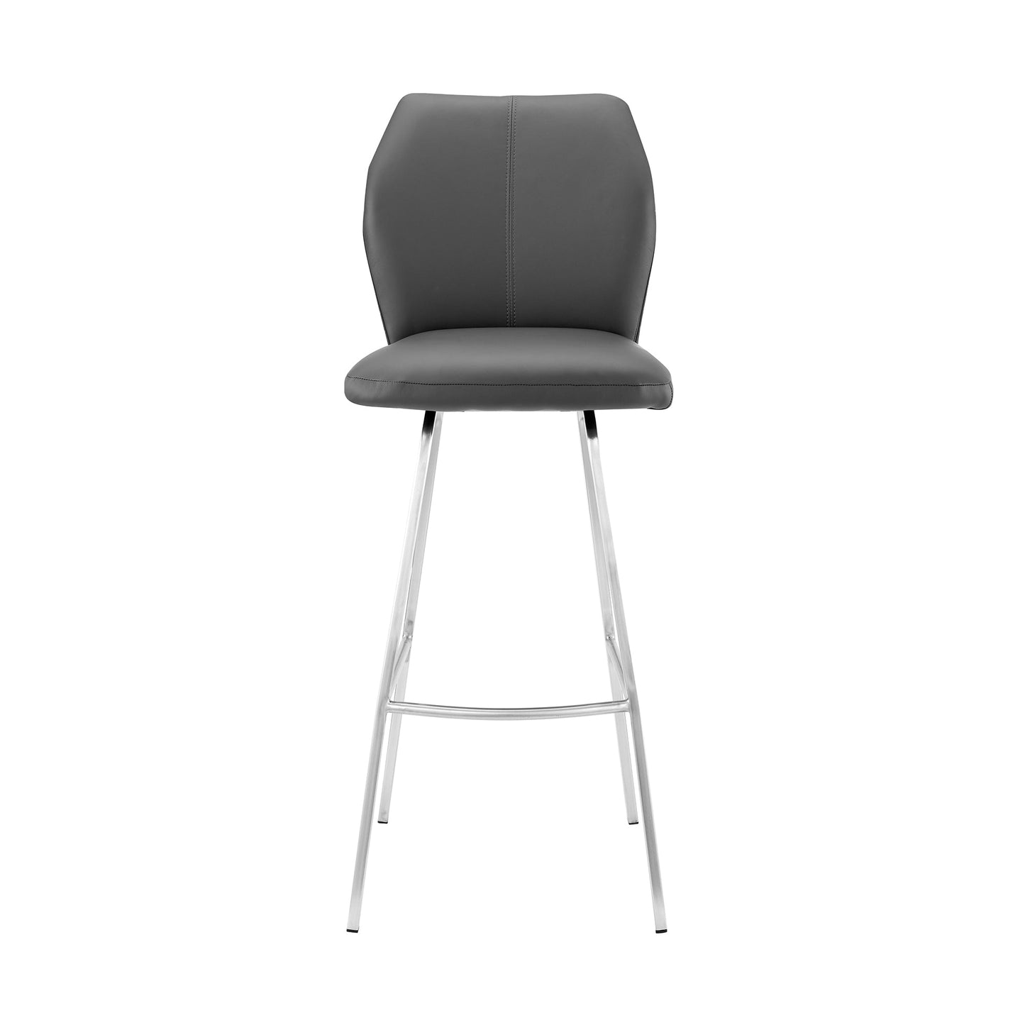 Tandy Faux Leather and Metal 30" Bar Stool