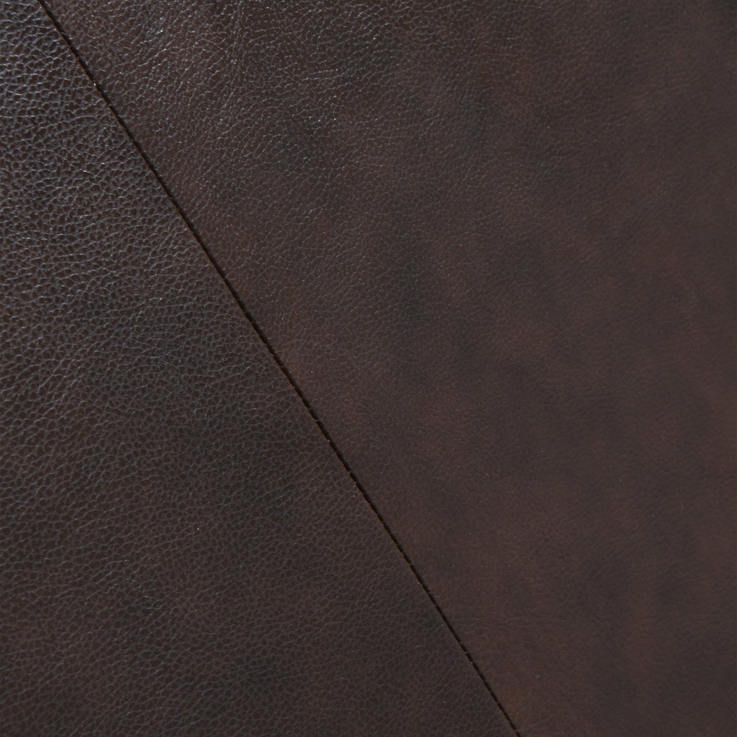 Vincenza 85" Dark Brown Leather Sofa