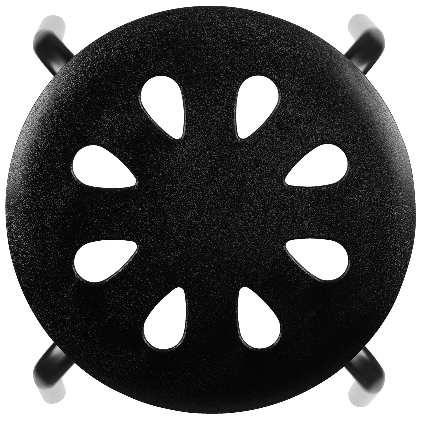 5PK Black 17.5"H Stack Stools LE-S1-BLACK-GG