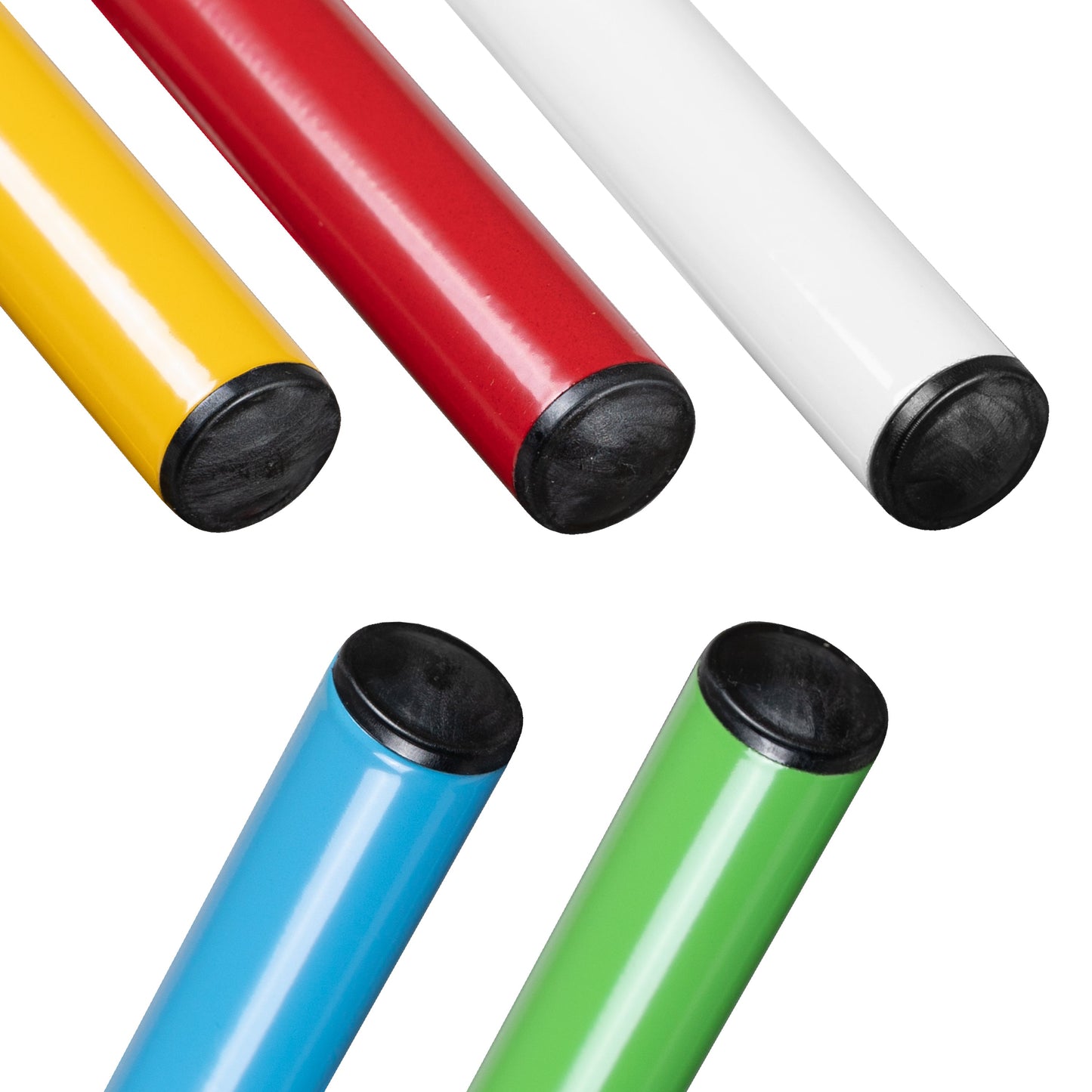 5PK Asstd. 17.5"H Stack Stools LE-S1-MC-GG