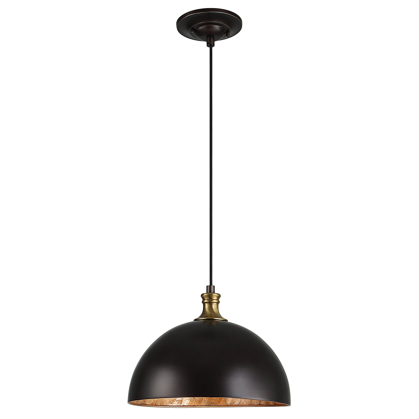 Uttermost Placuna 1 Light Bronze Pendant