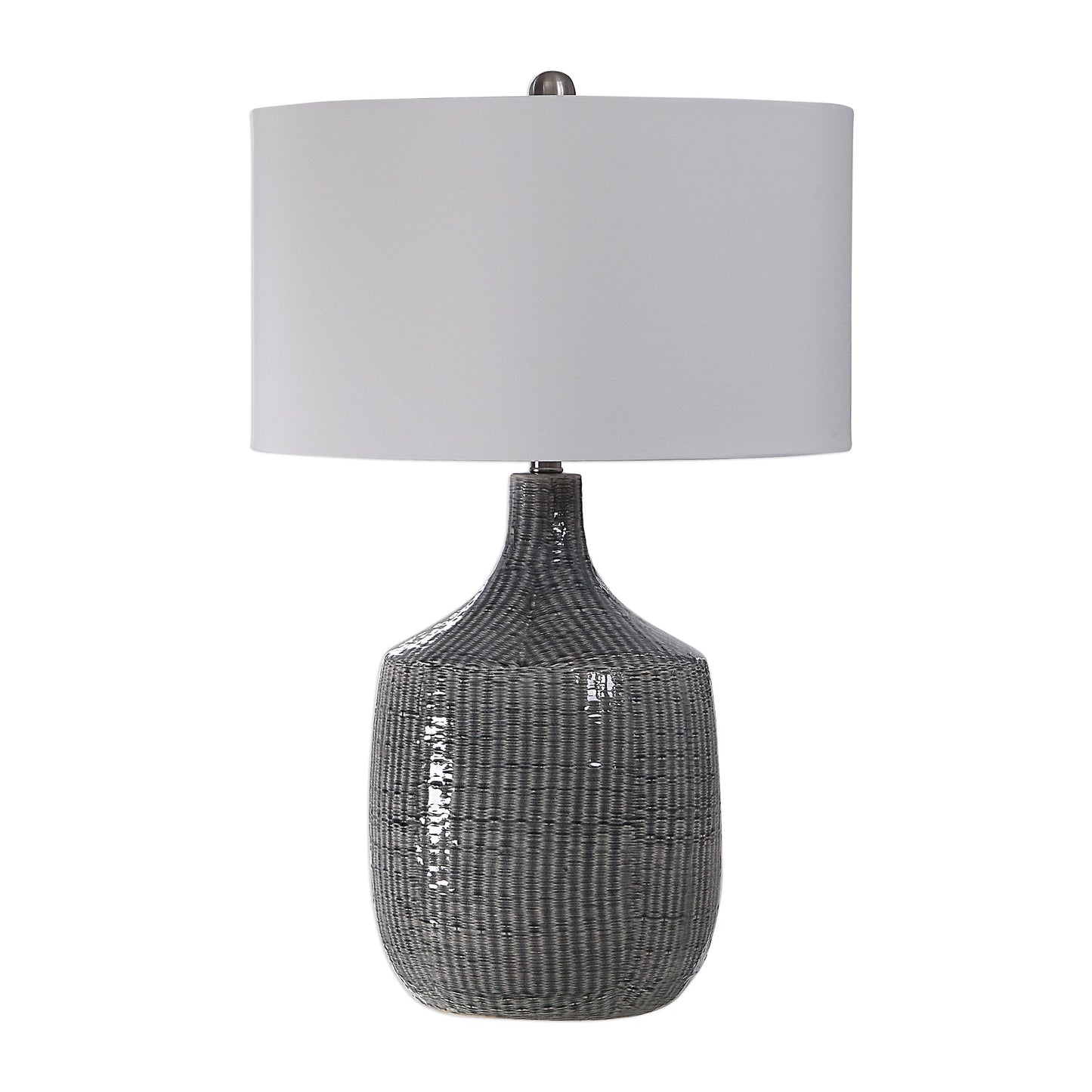 Uttermost Felipe Distressed Gray Table Lamp