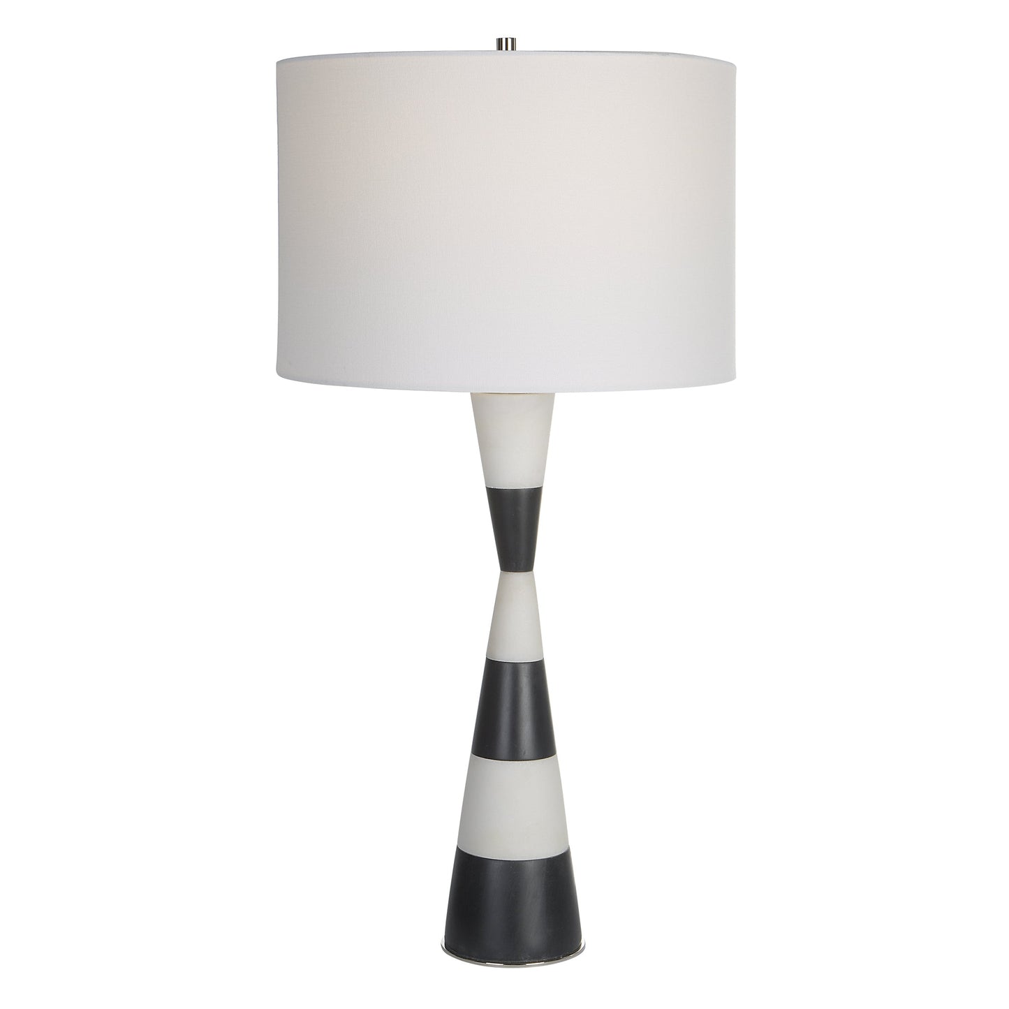 Uttermost Bandeau Banded Stone Table Lamp