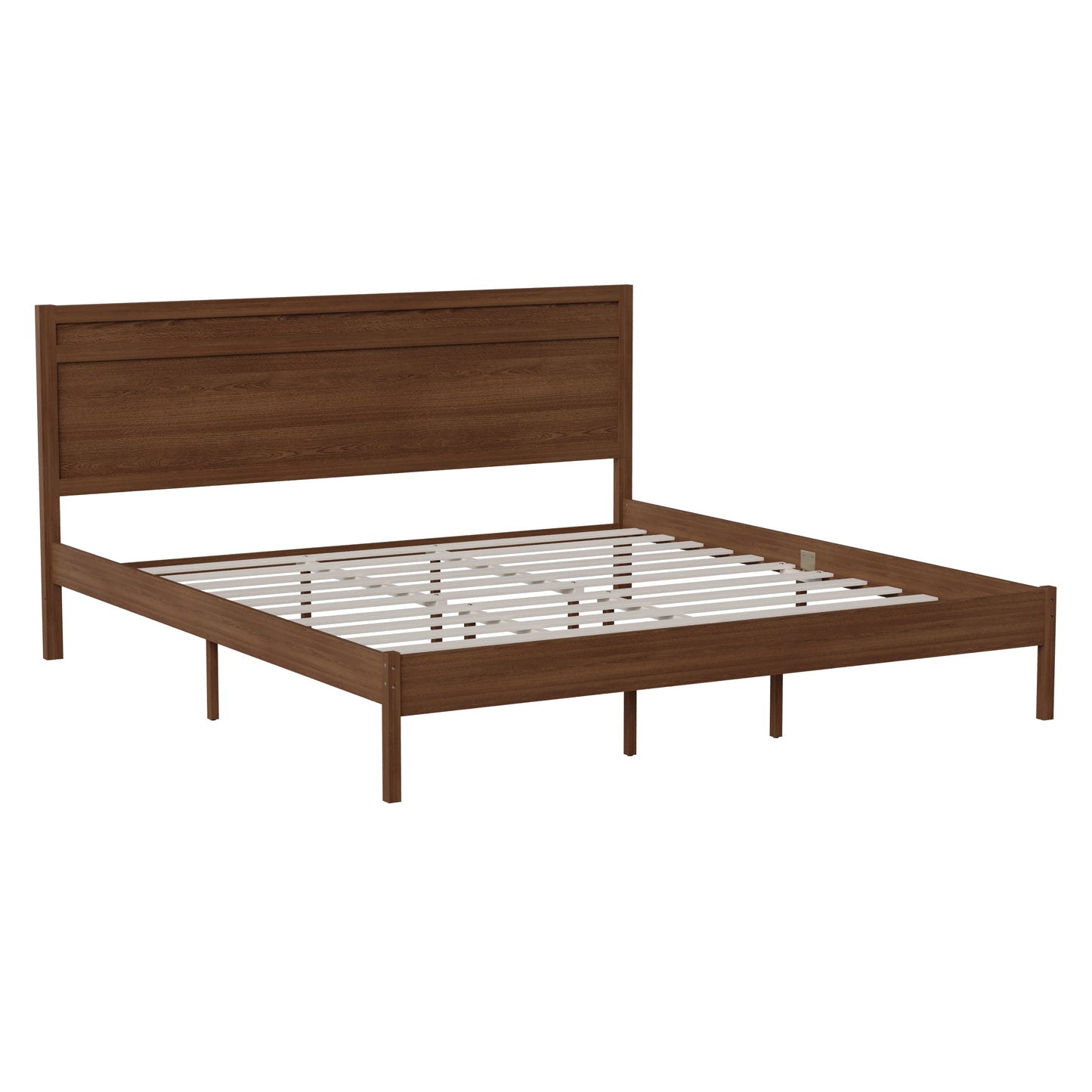 Wooden Platform Bed Collection - Full, King, Queen Sizes Available