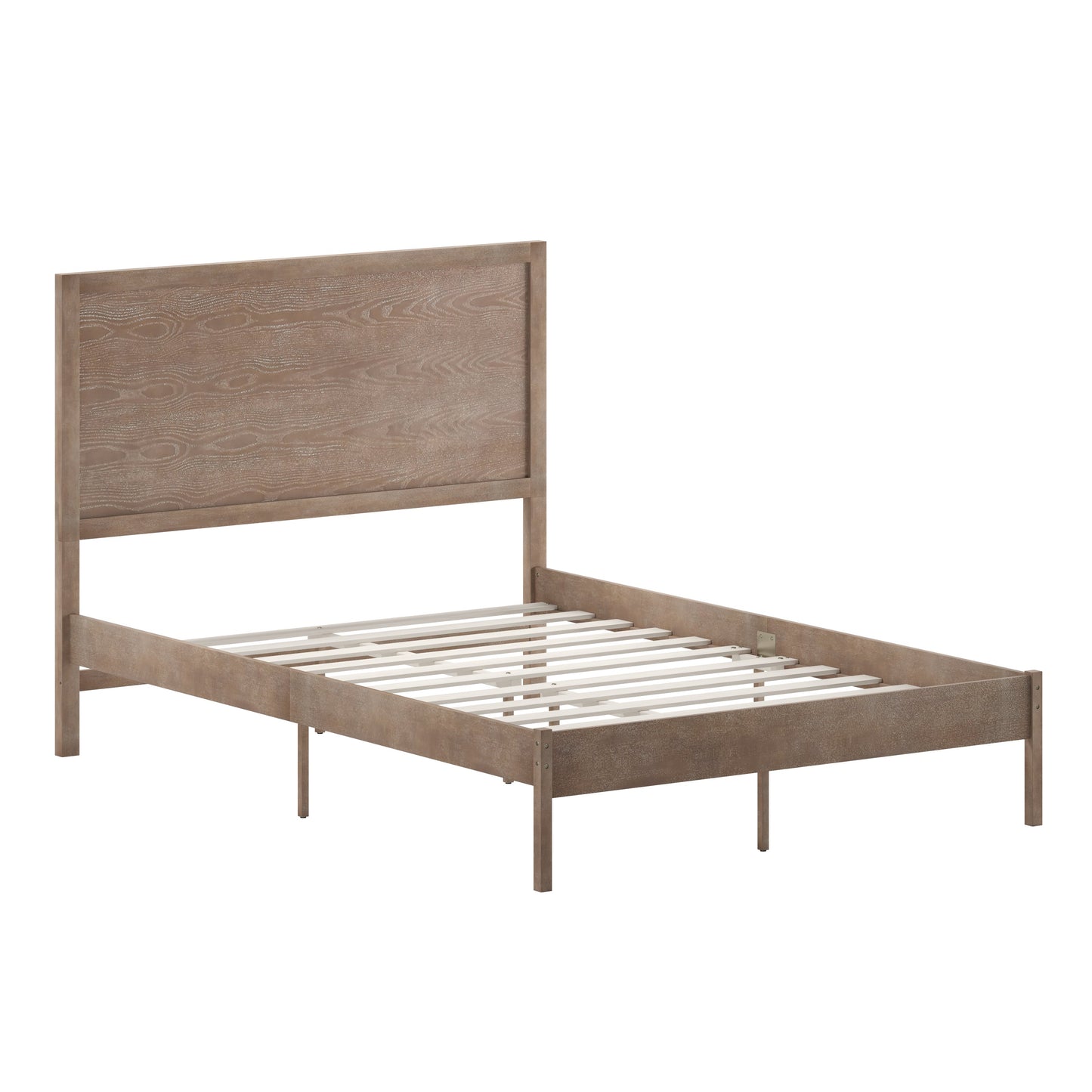Wooden Platform Bed Collection - Full, King, Queen Sizes Available