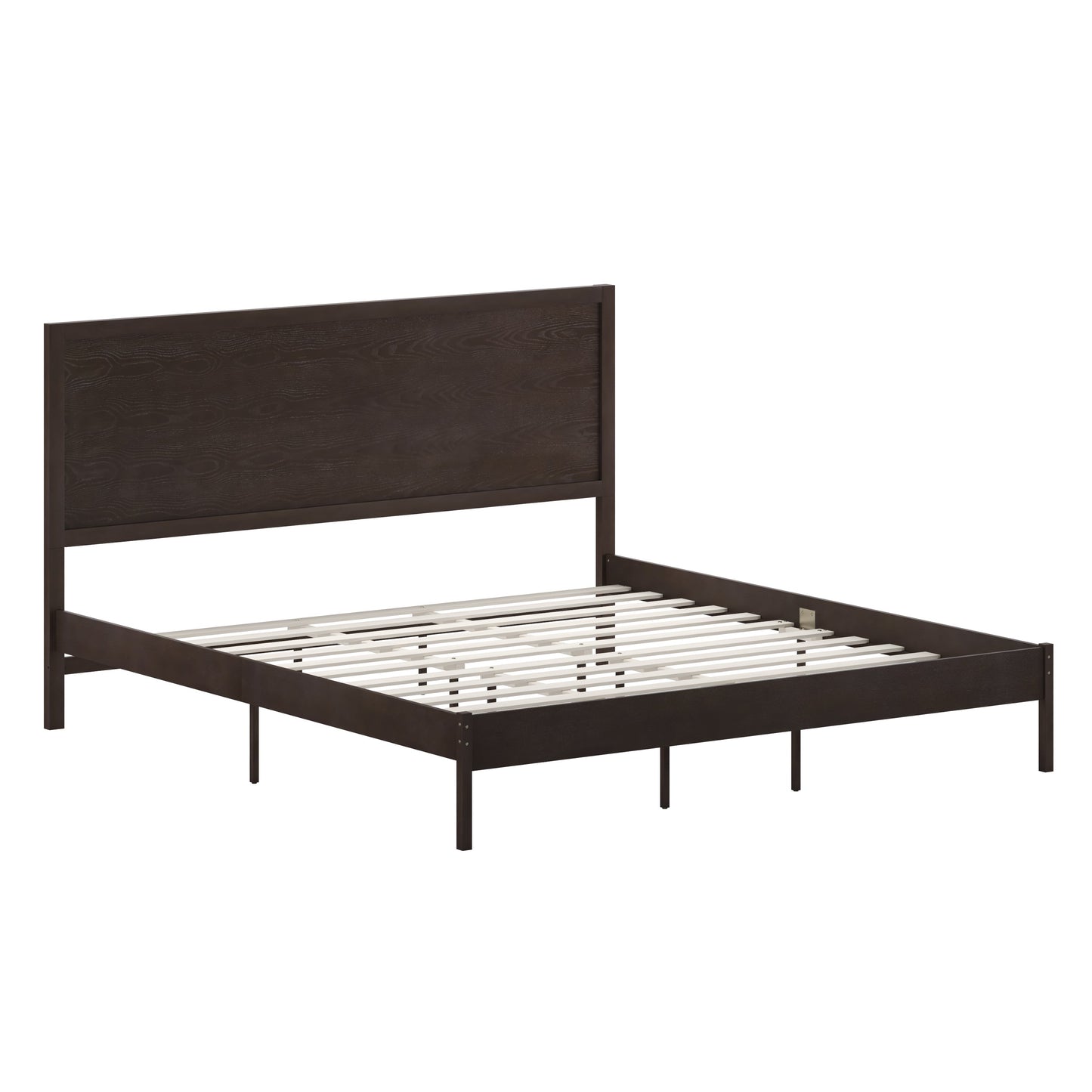 Wooden Platform Bed Collection - Full, King, Queen Sizes Available