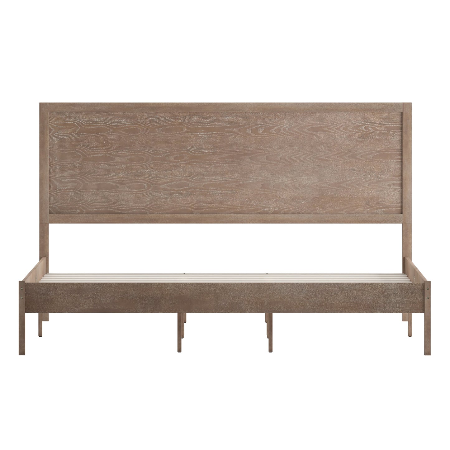 Wooden Platform Bed Collection - Full, King, Queen Sizes Available