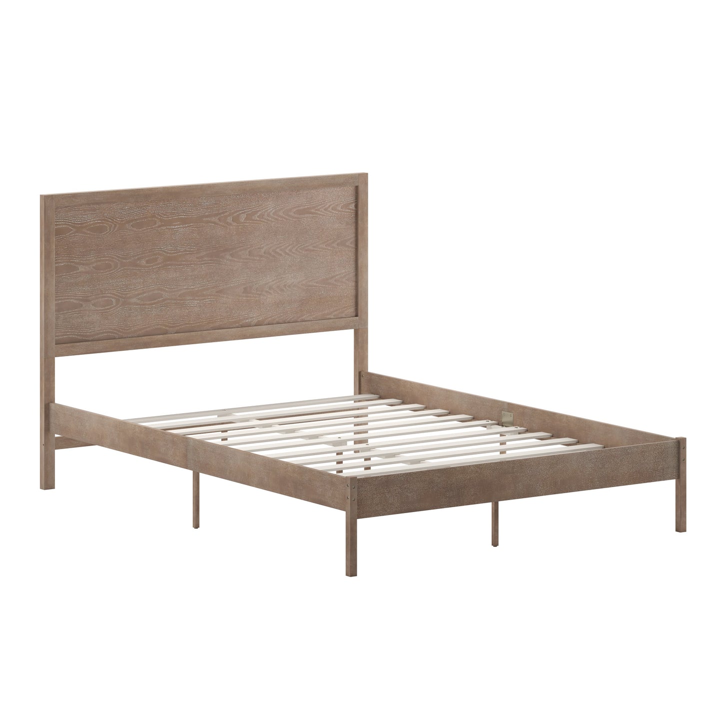 Wooden Platform Bed Collection - Full, King, Queen Sizes Available