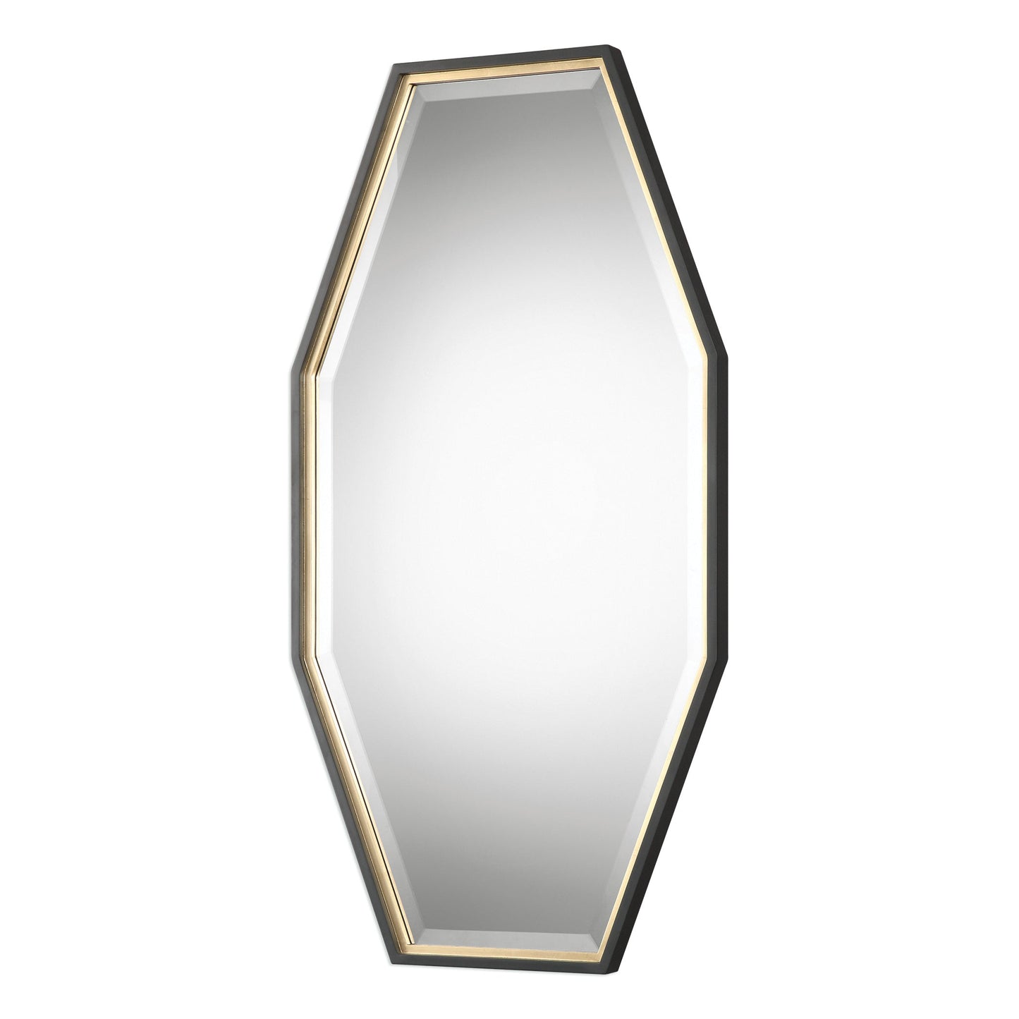 Uttermost Savion Gold Octagon Mirror