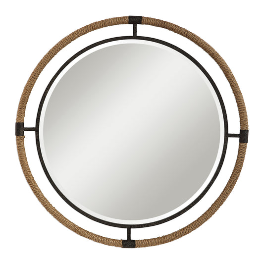 Uttermost Melville Coastal Round Mirror