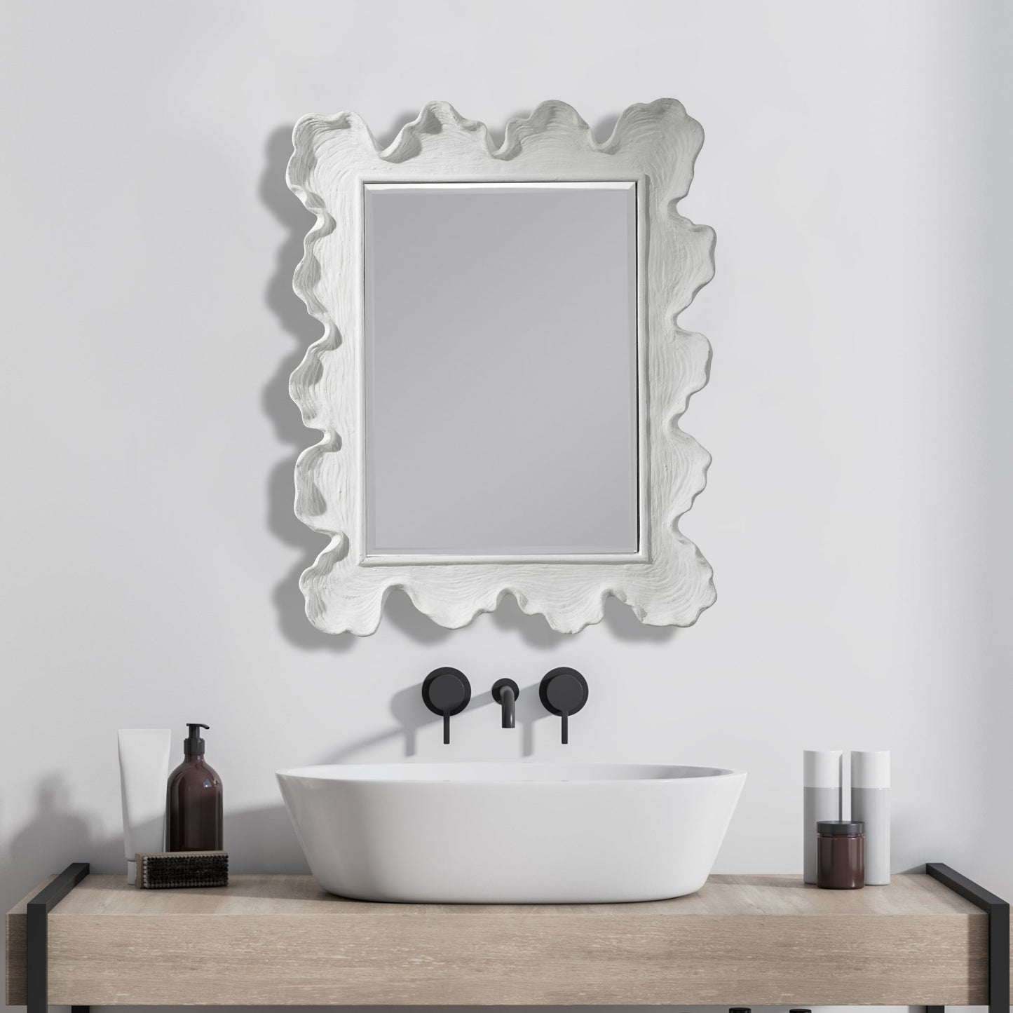 Uttermost Sea Coral Coastal Mirror