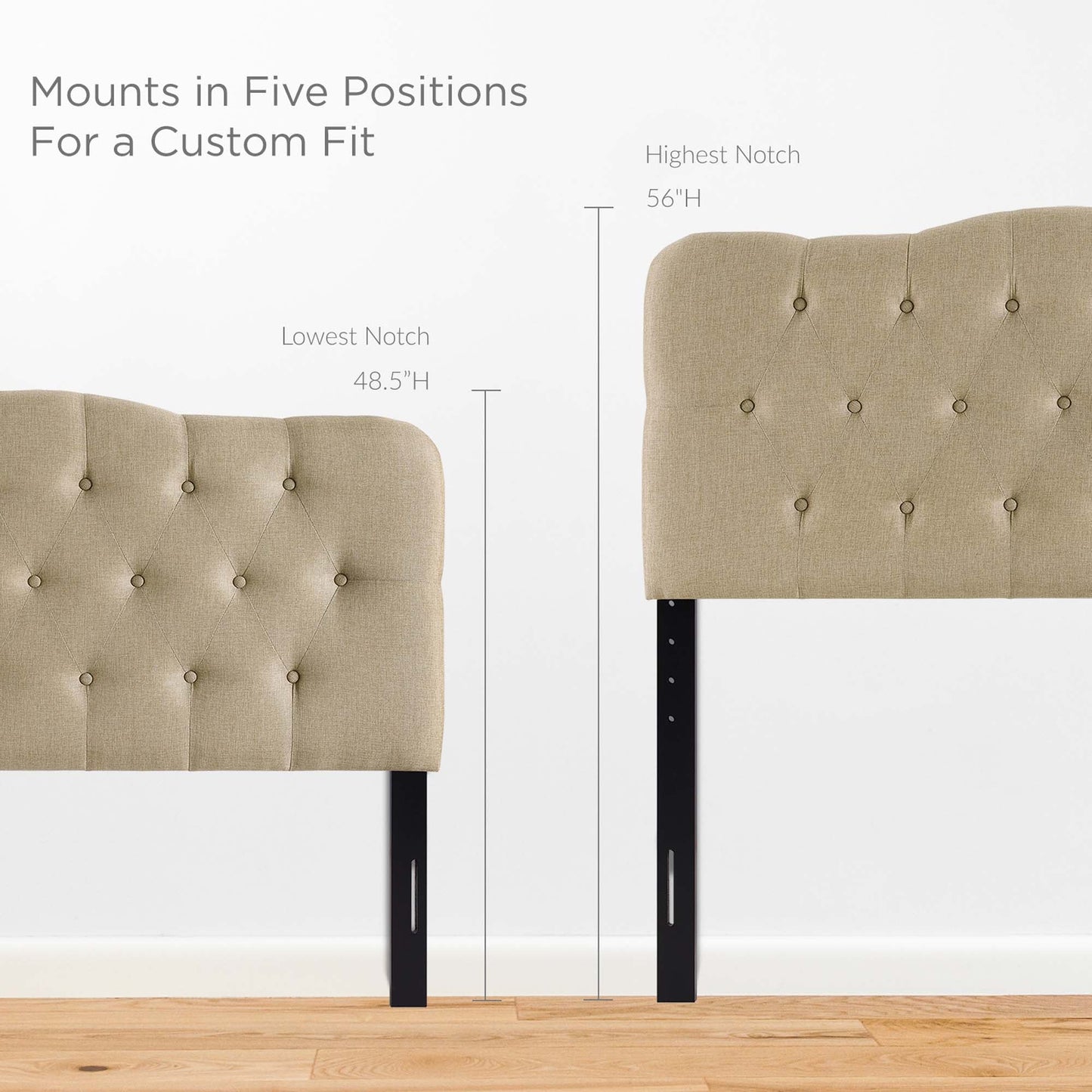 Annabel Upholstered Headboard by Modway