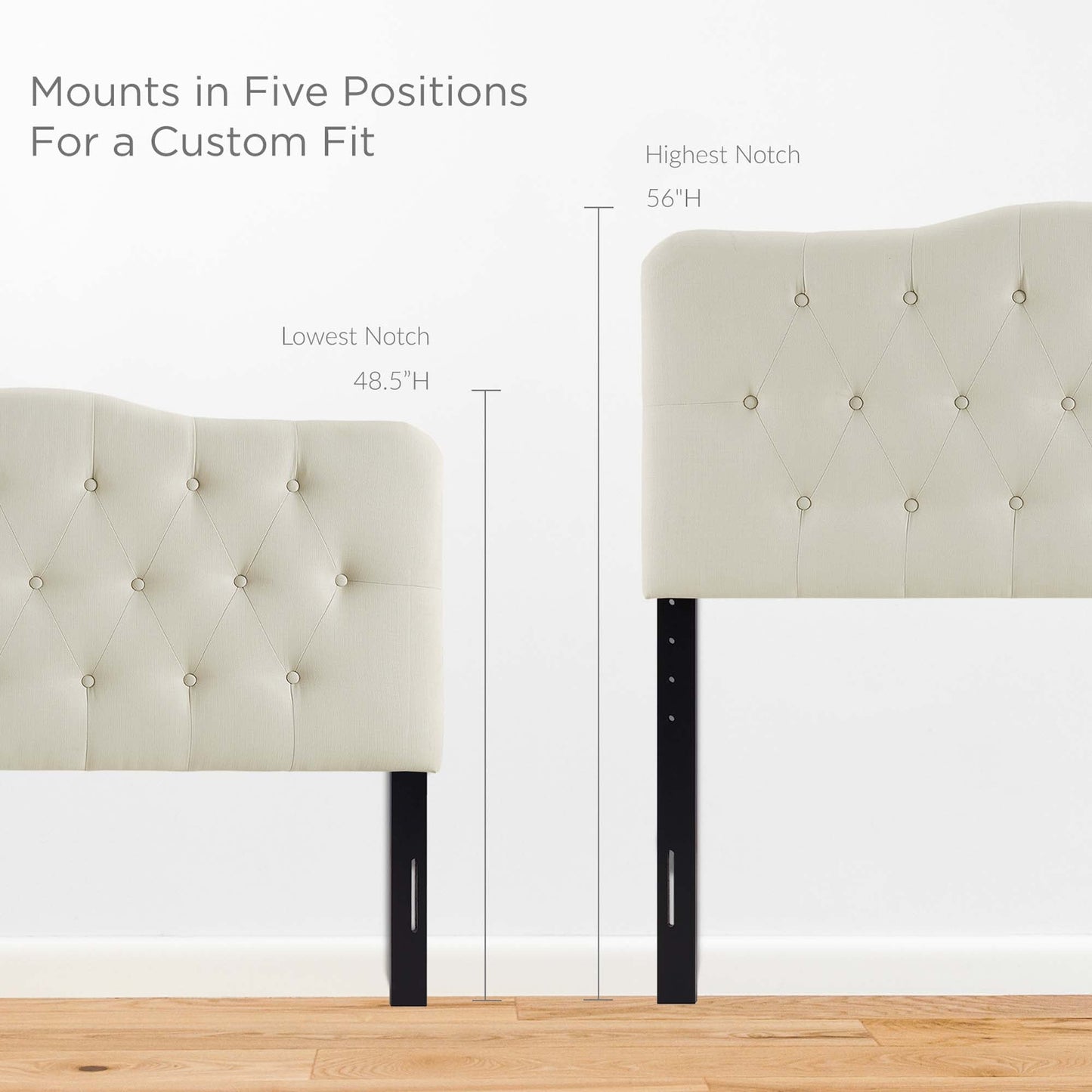 Annabel Upholstered Headboard by Modway