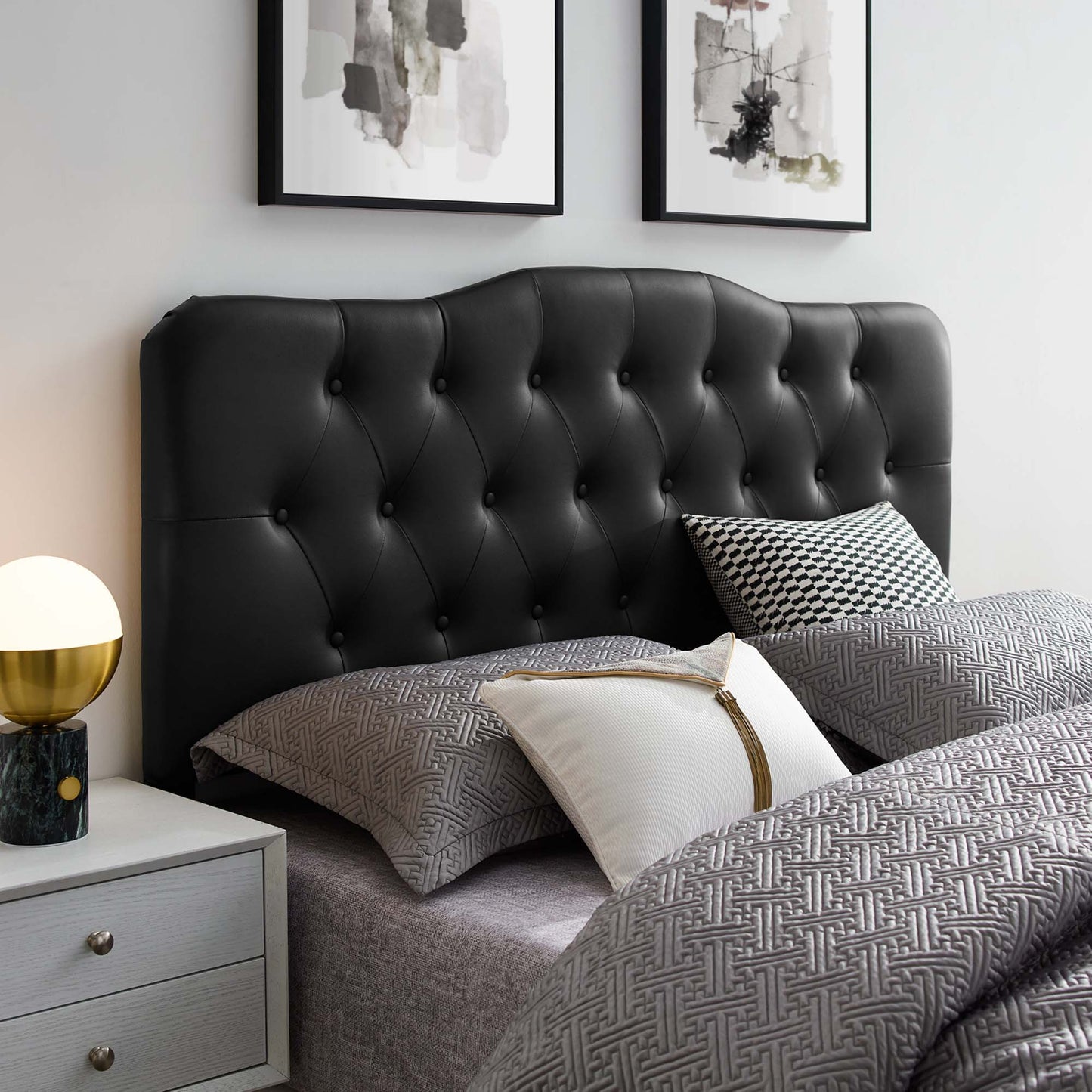 Annabel Upholstered Headboard by Modway