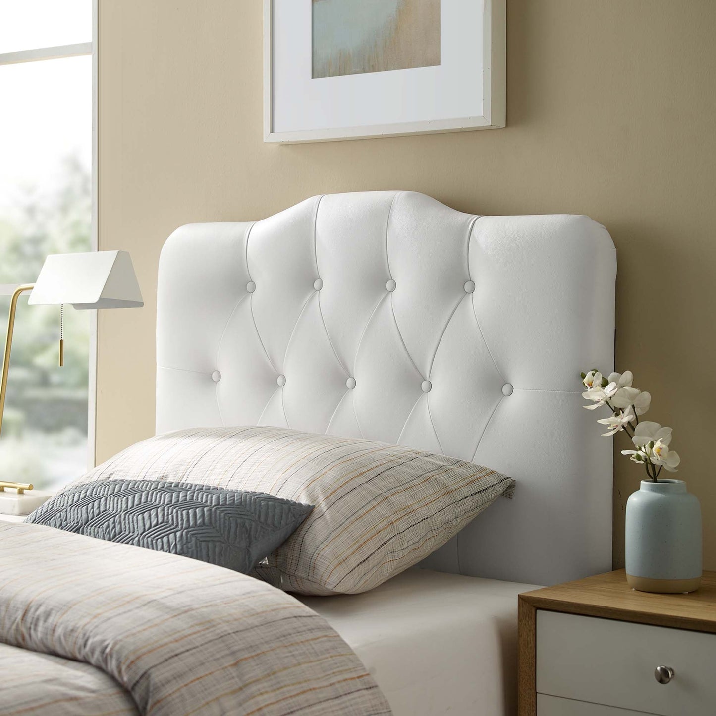Annabel Upholstered Headboard by Modway