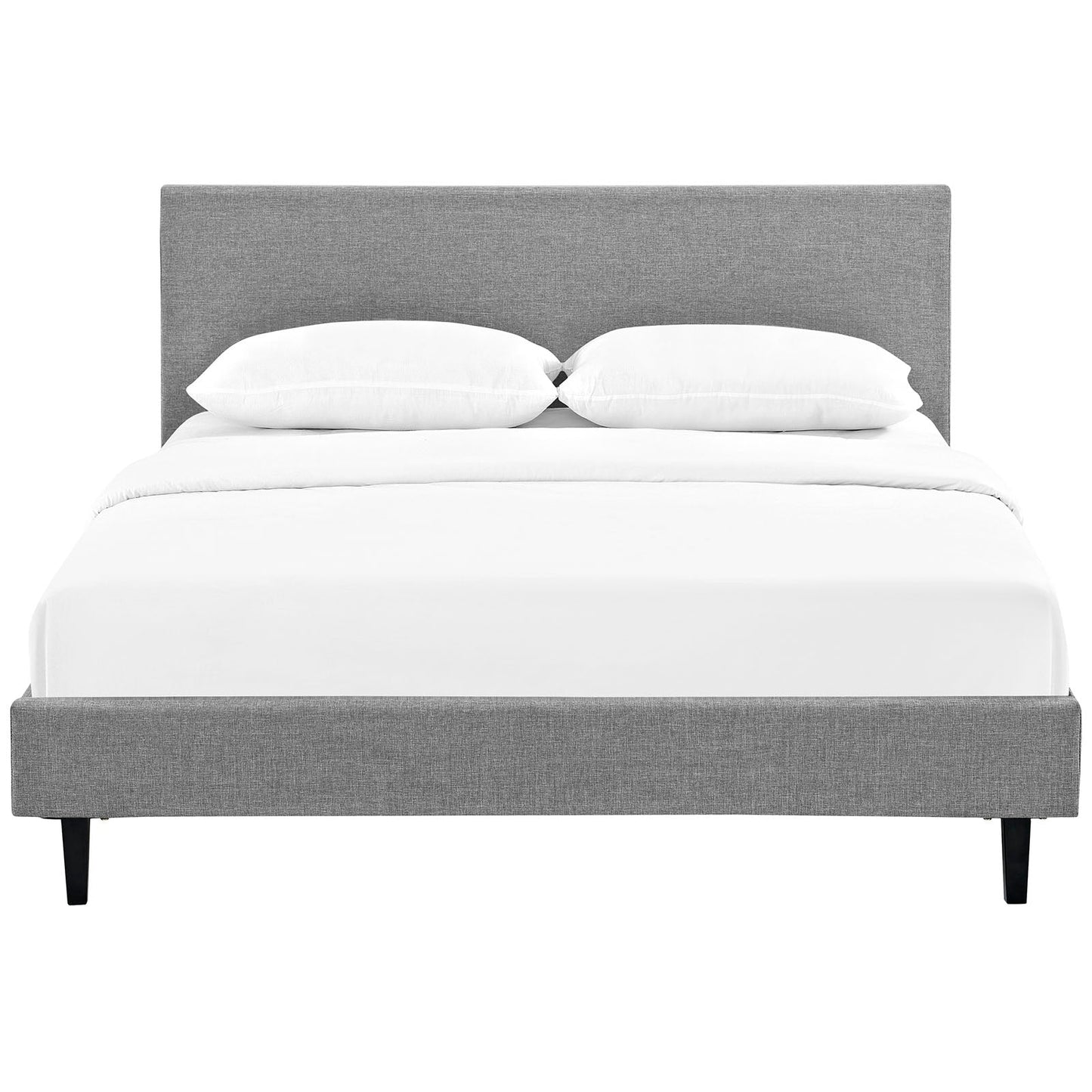 Anya Queen Fabric Bed Light Gray MOD-5420-LGR