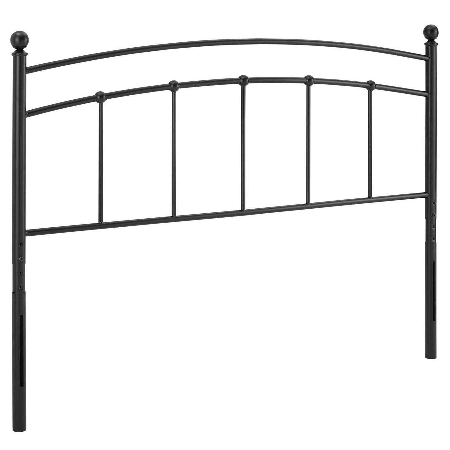 Abigail Queen Metal Headboard Black MOD-6158-BLK