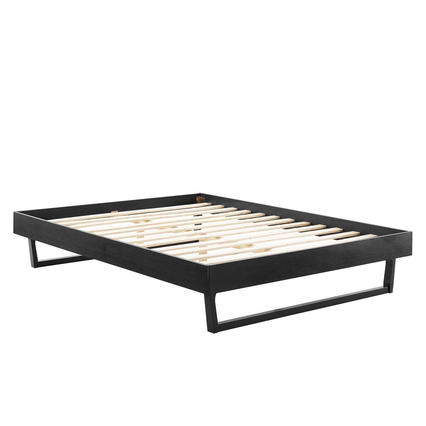 Billie Twin Wood Platform Bed Frame Black MOD-6212-BLK