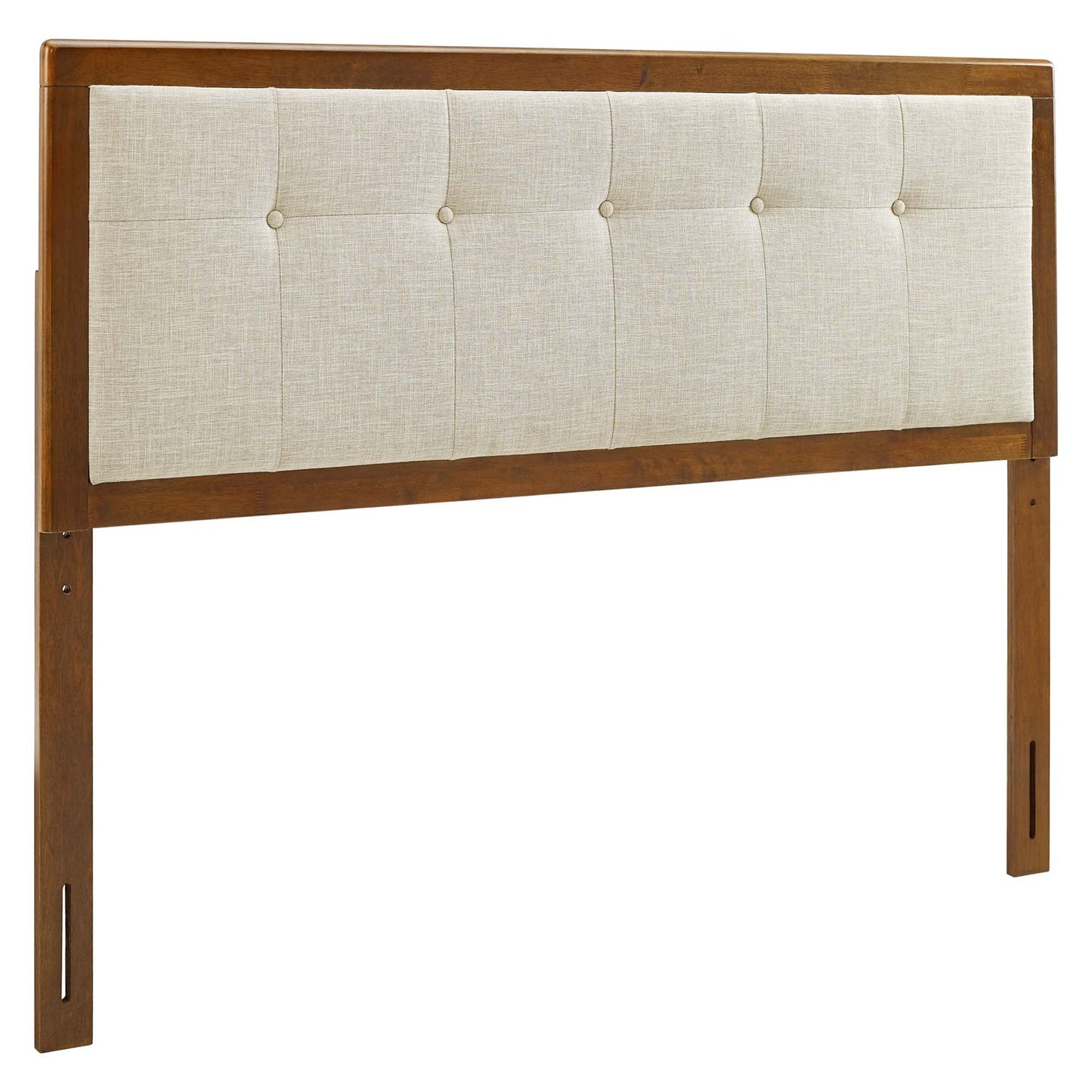 Willow Wood Platform Bed With Splayed Legs and Angular Frame by Modway