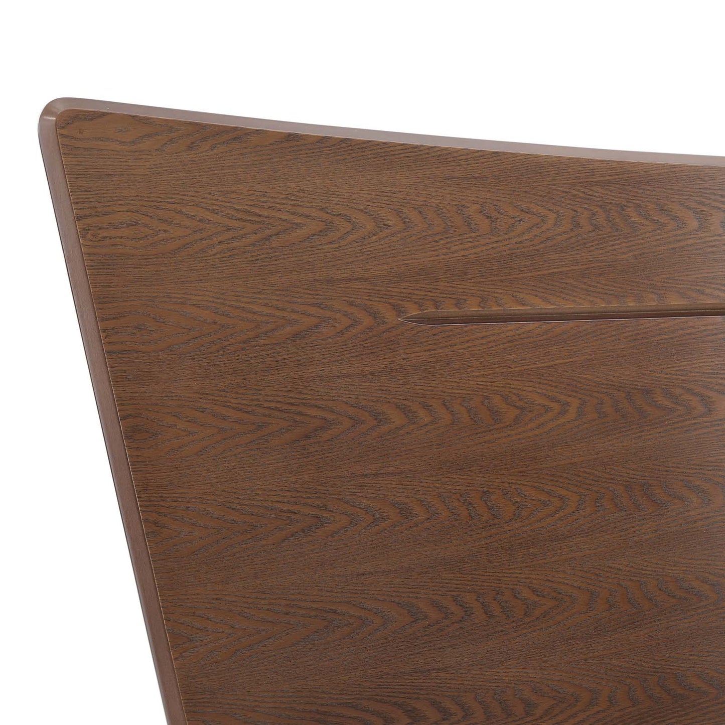 Astra Wood Platform Bed Walnut MOD-6250