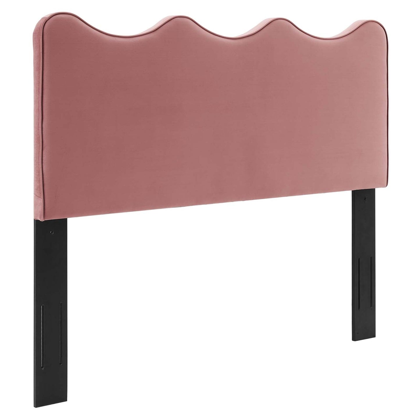 Athena Performance Velvet Twin Headboard Dusty Rose MOD-6519-DUS