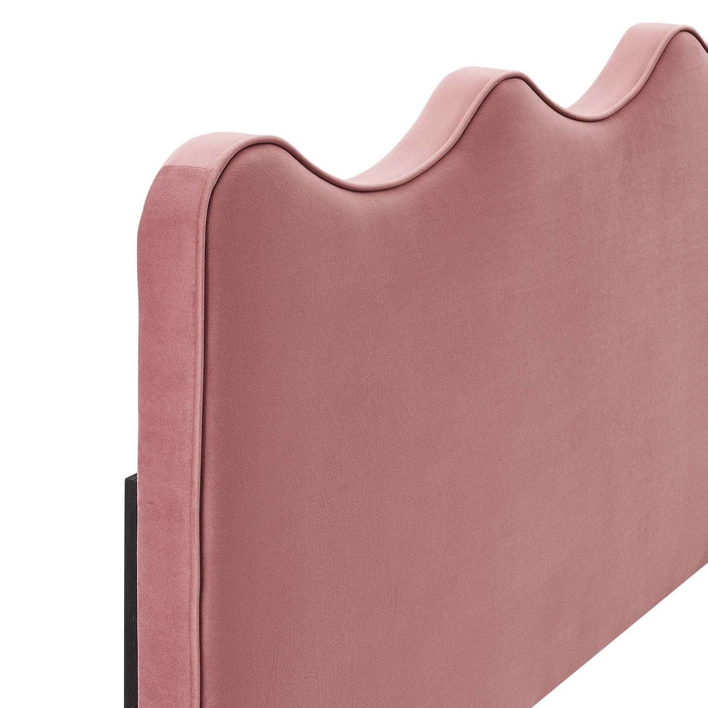Athena Performance Velvet Twin Headboard Dusty Rose MOD-6519-DUS