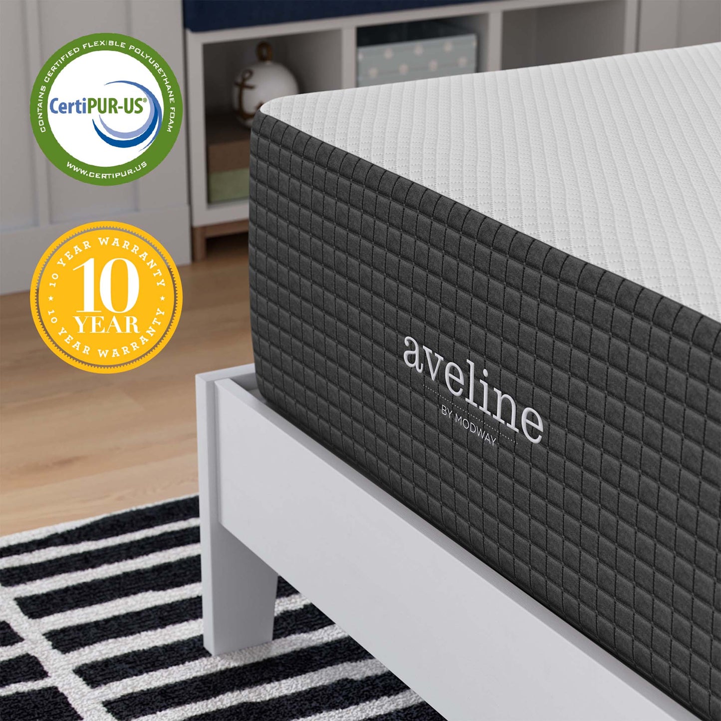 Aveline Memory Foam and Mattress Collection by Modway