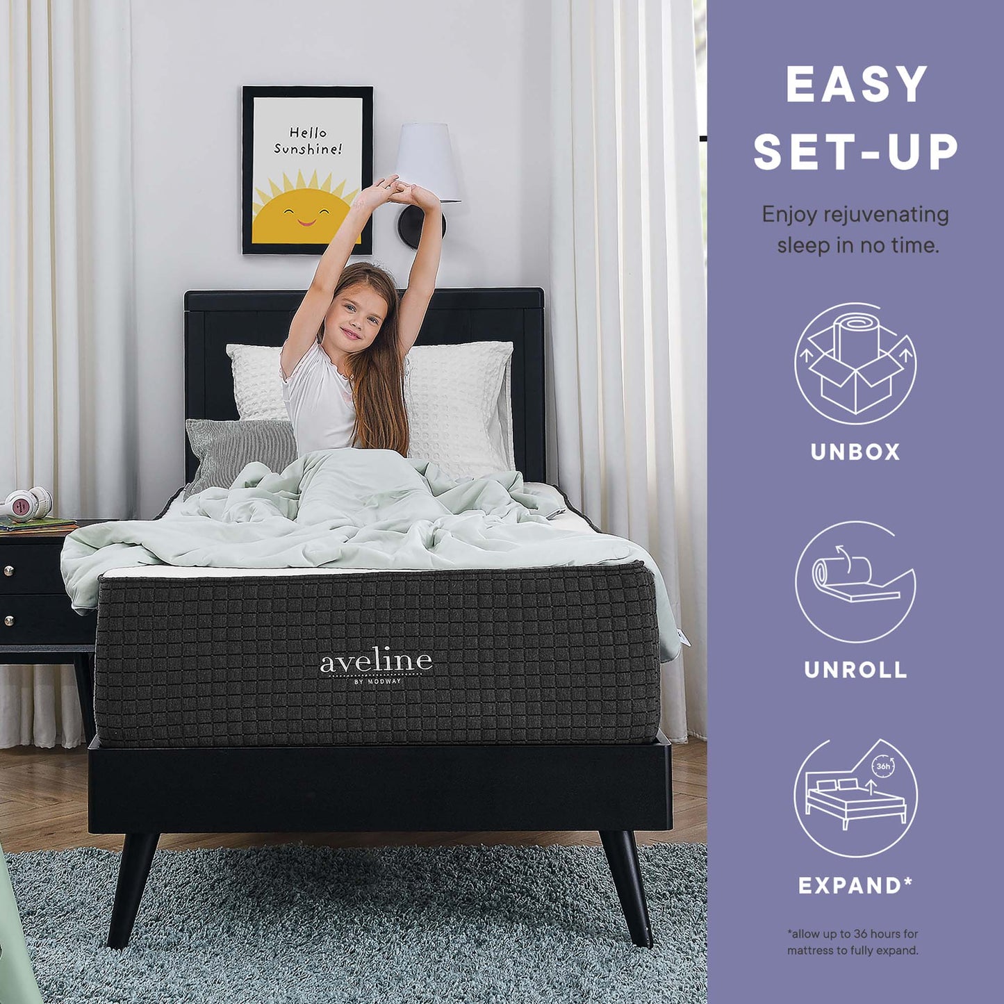 Aveline Memory Foam and Mattress Collection by Modway