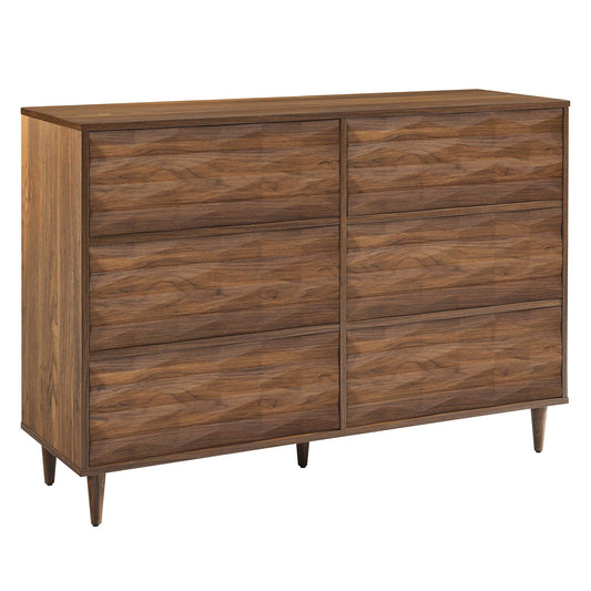 Vespera 6-Drawer Dresser by Modway MOD-7083-WAL