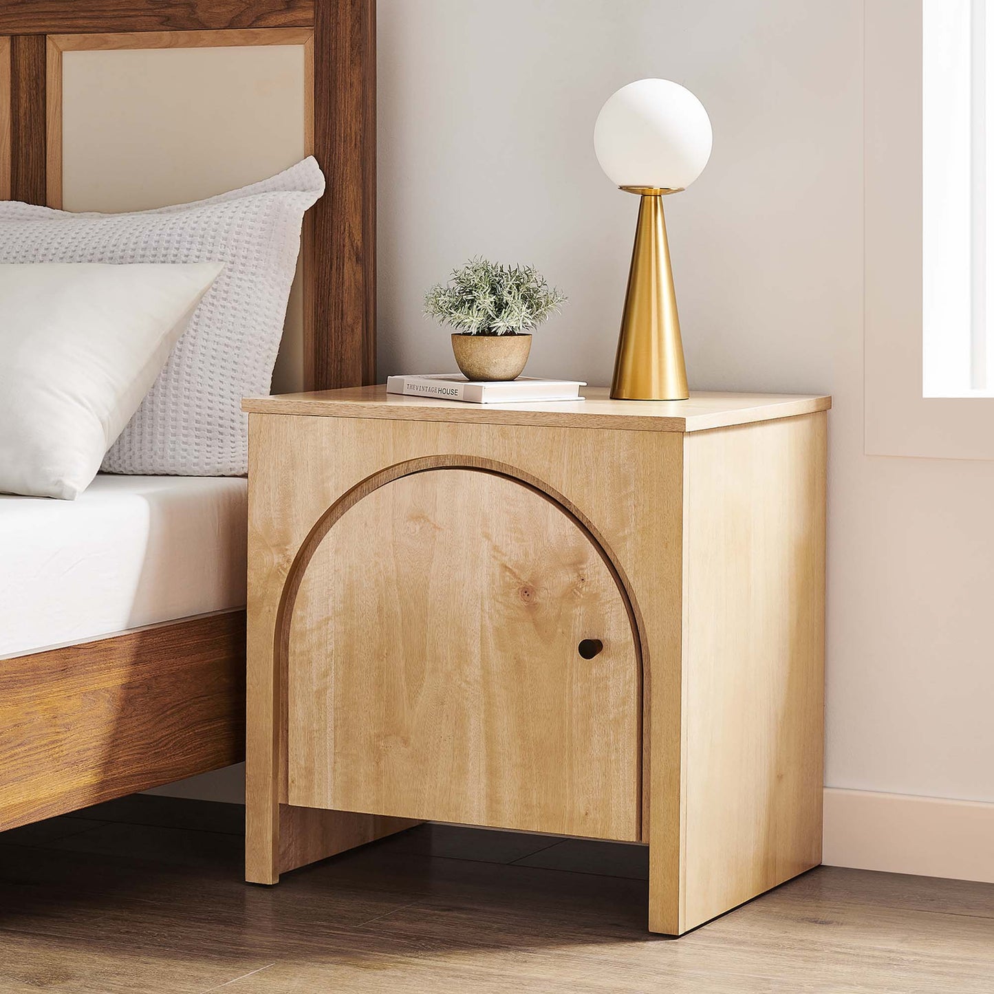 Appia Arched Door Nightstand by Modway