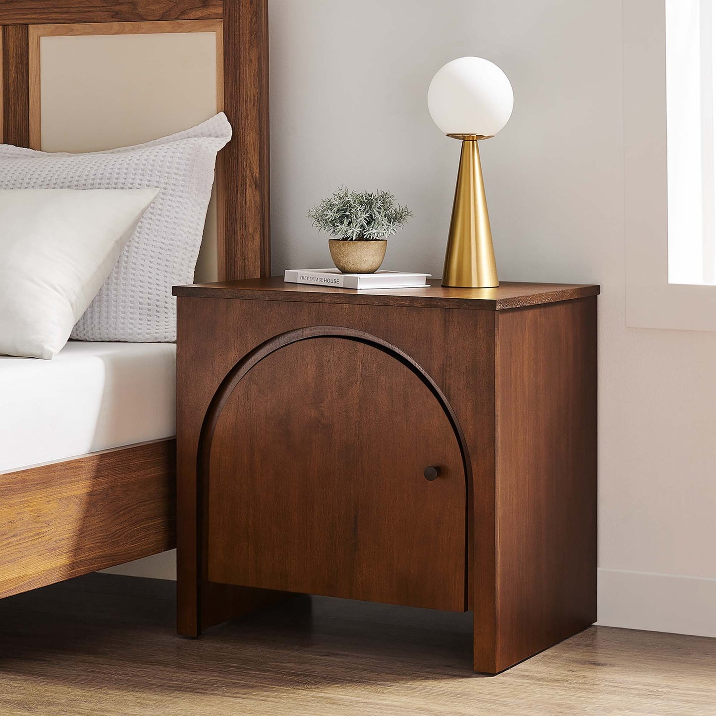 Appia Arched Door Nightstand by Modway