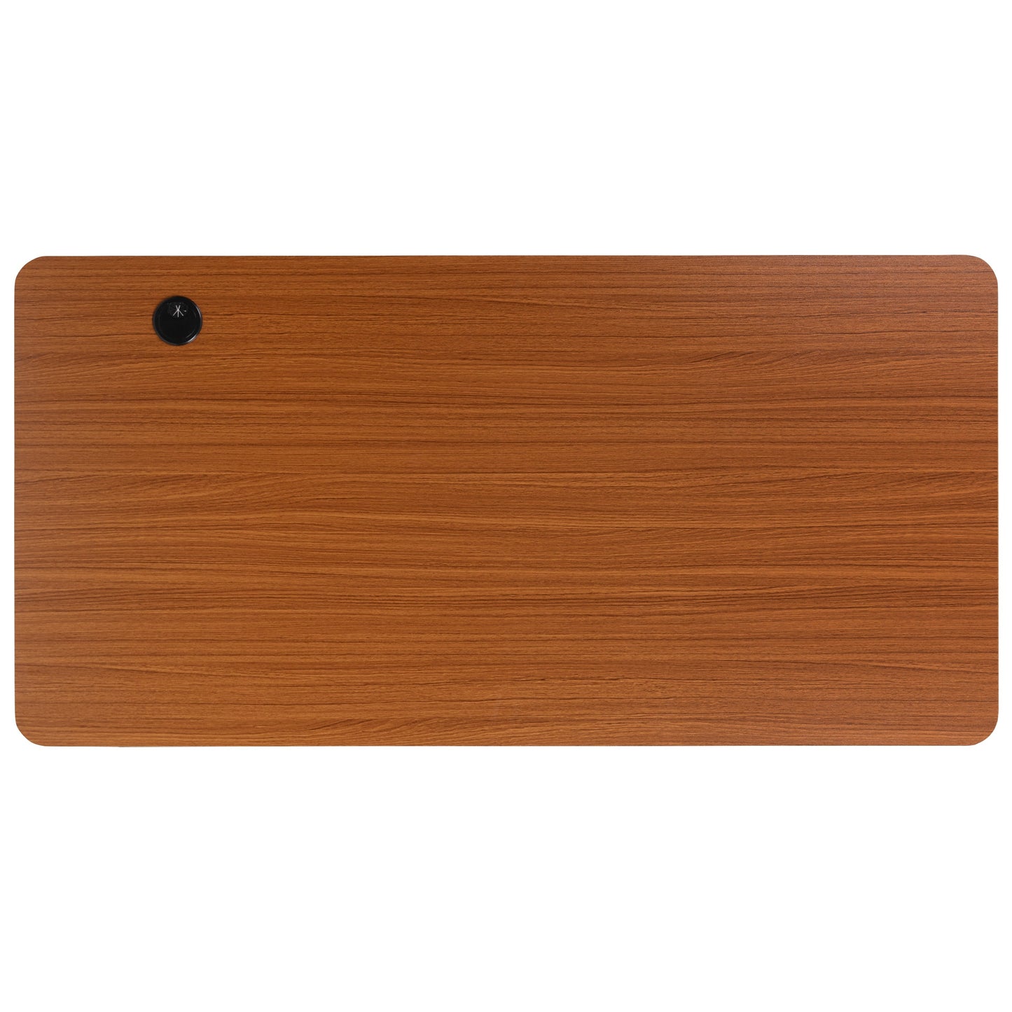 Mahogany Electric Stand Desk NAN-TG-2046-R-GG