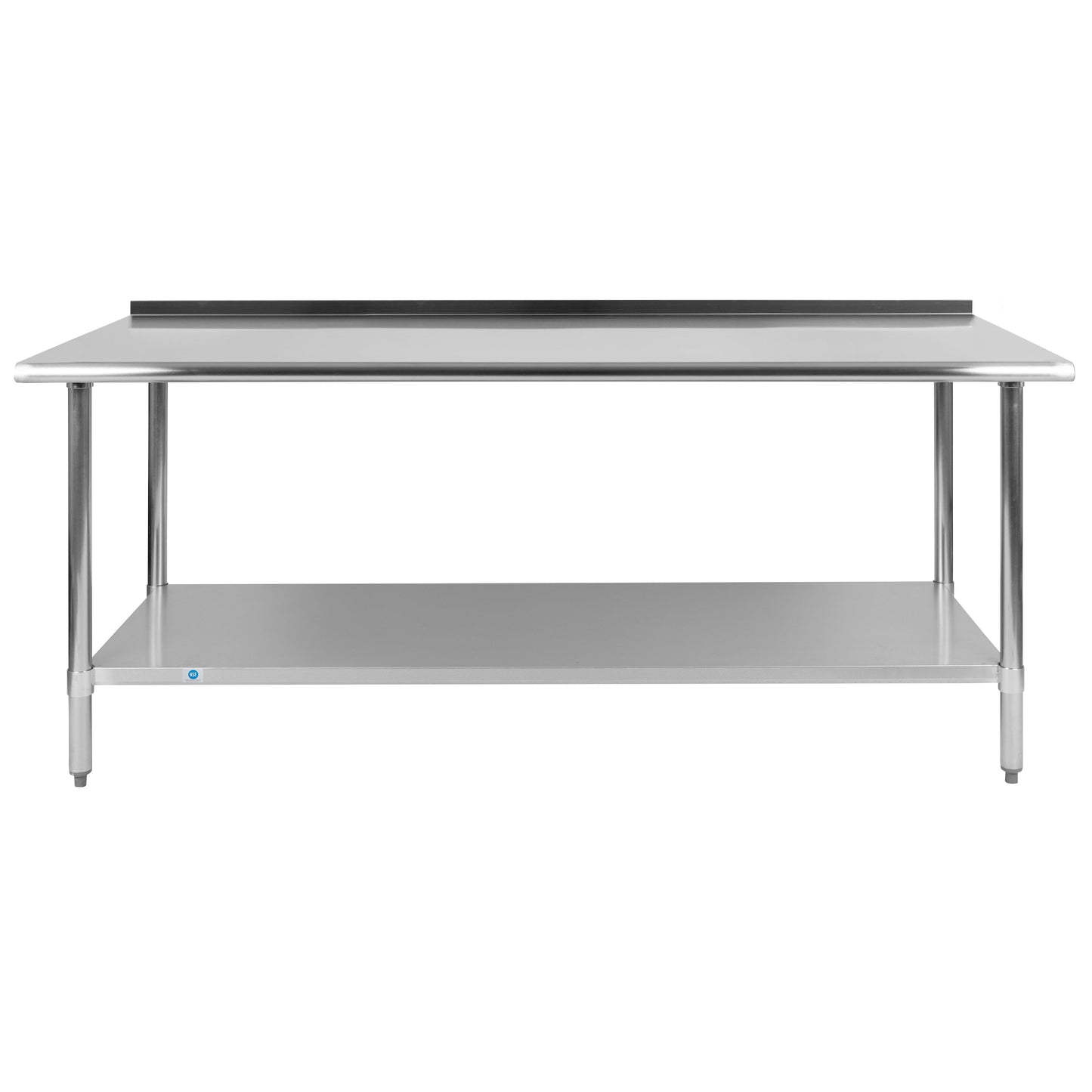 72" Stainless Steel Work Table NH-WT-3072BSP-GG