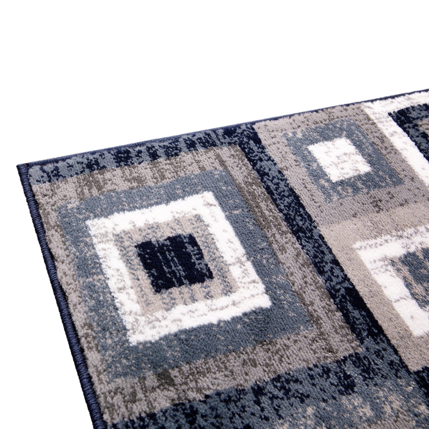 6x9 Blue Geometric Rug OK-HCF-7146ATUR-69-BL-GG