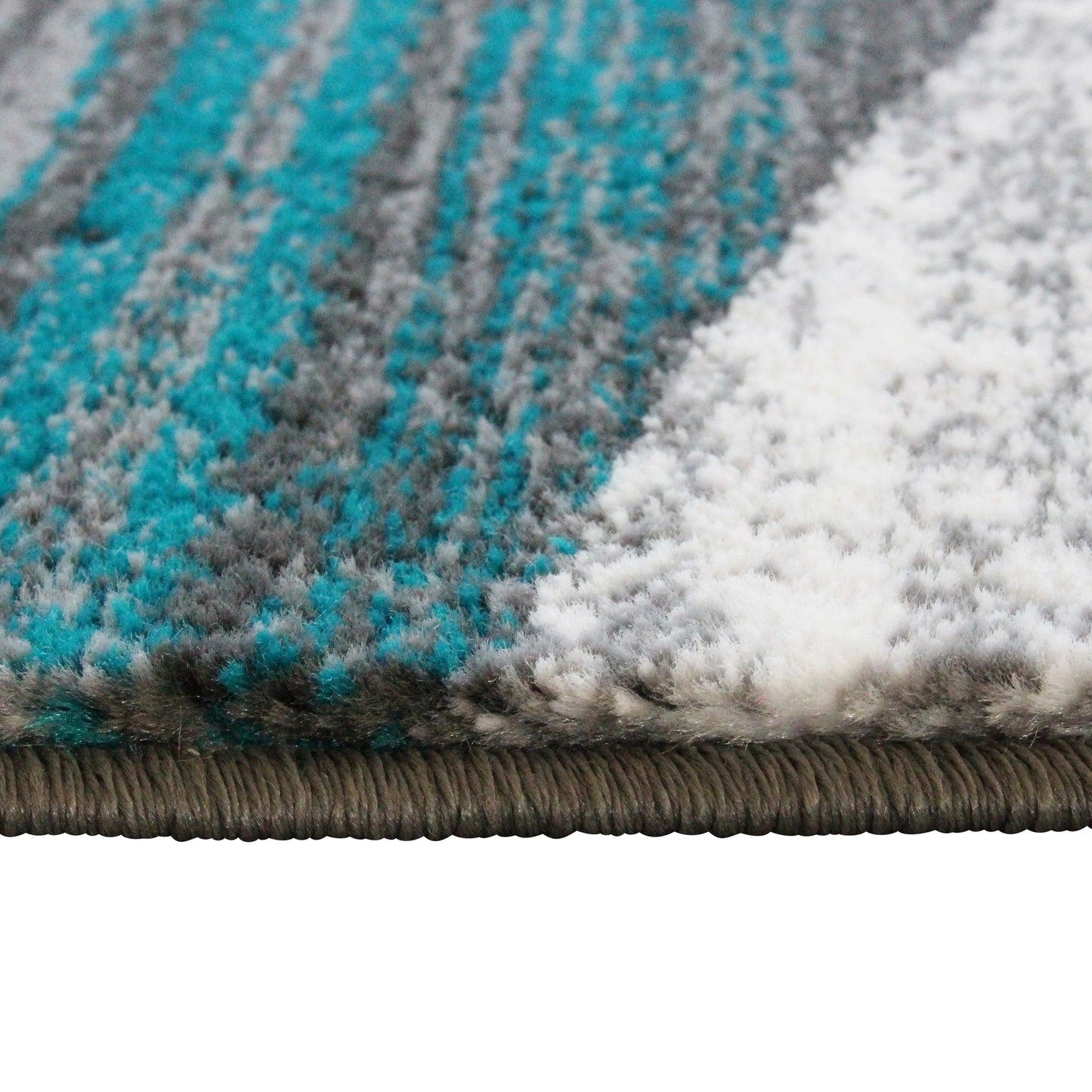 5x7 Turquoise Swirl Area Rug OKR-RG1103-57-TQ-GG