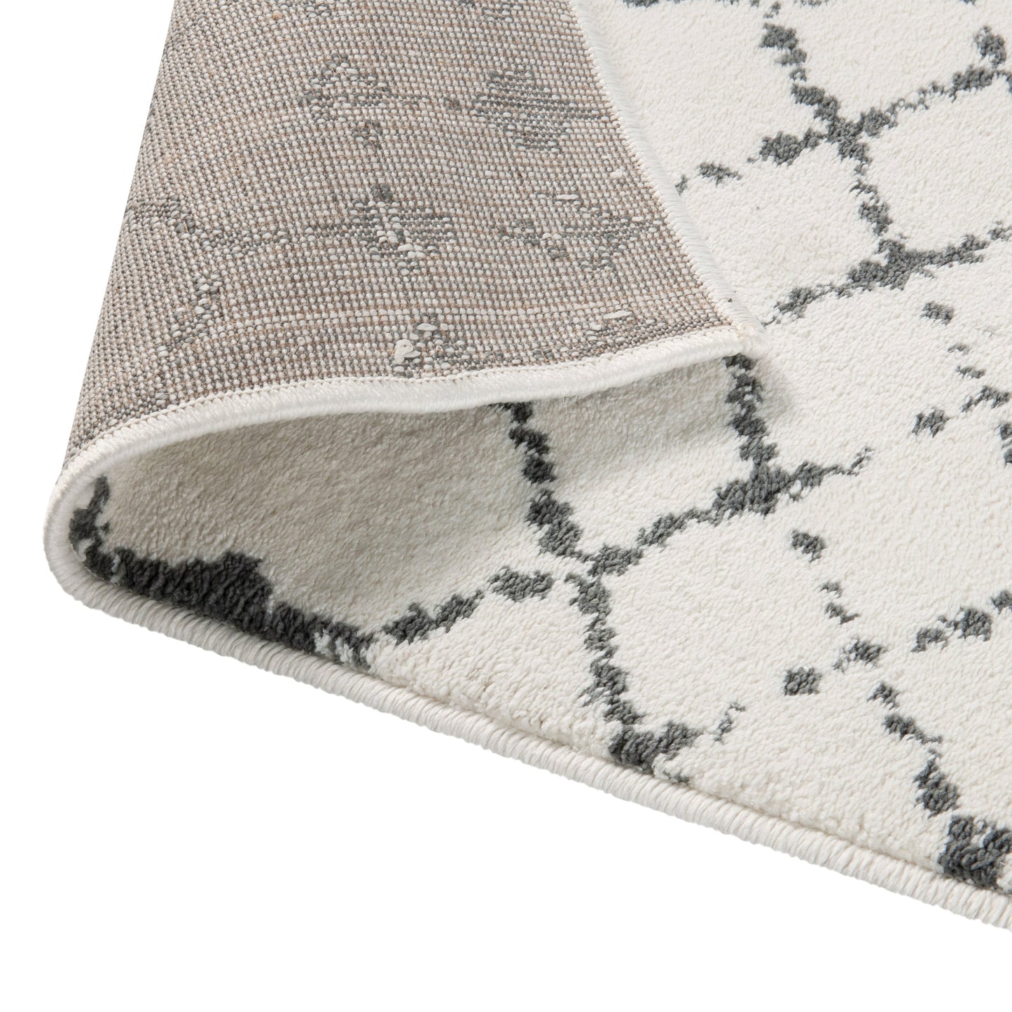 5x7 Ivory & Gray Area Rug RC-CR19-1330-57-IV-GR-GG