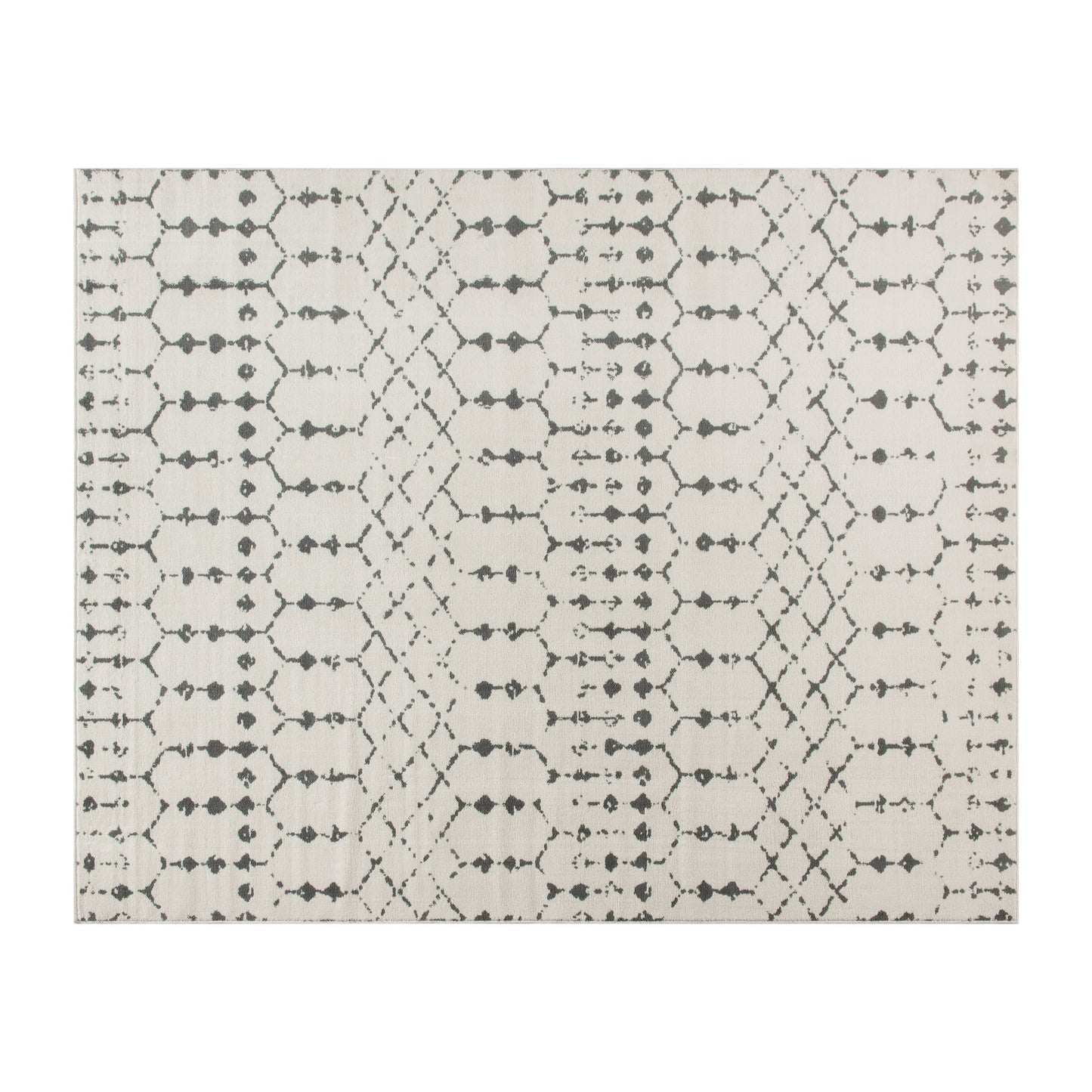 8x10 Ivory & Gray Area Rug RC-CR19-1330-810-IV-GR-GG