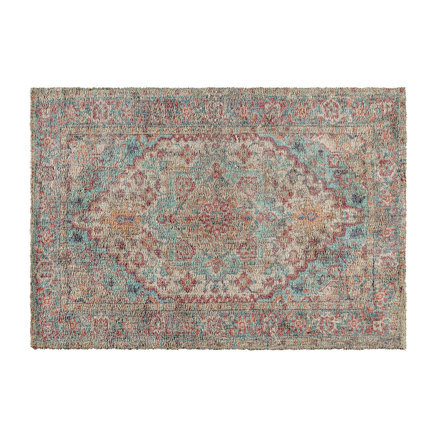 5' x 7' Multicolor Area Rug RC-EG-202101-01-57-BL-GG