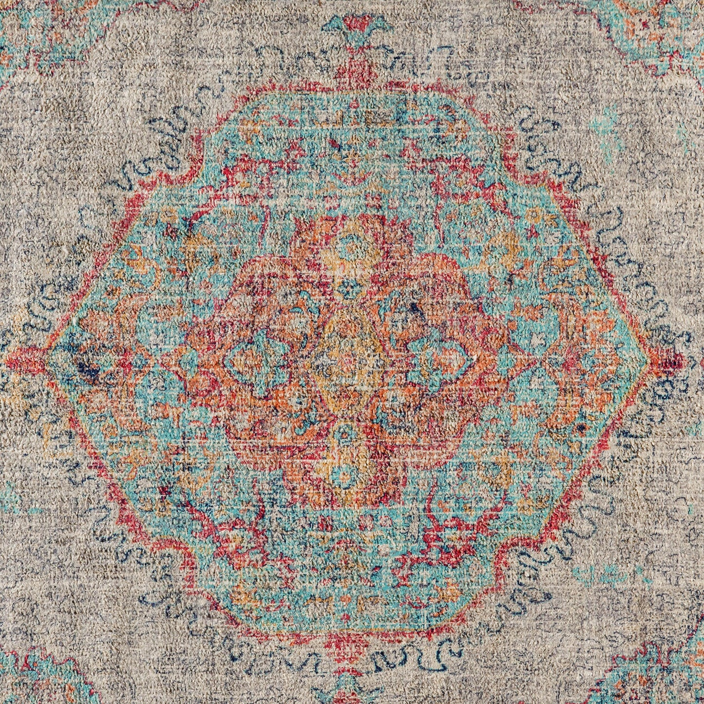 5' x 7' Multicolor Area Rug RC-EG-202101-02-57-GR-GG