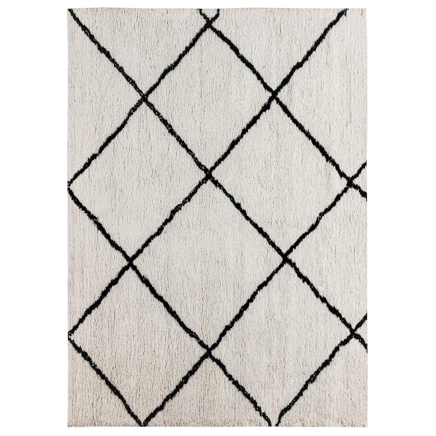 8x10 Ivory & Black Area Rug RC-KJ-181070-01-810-GG