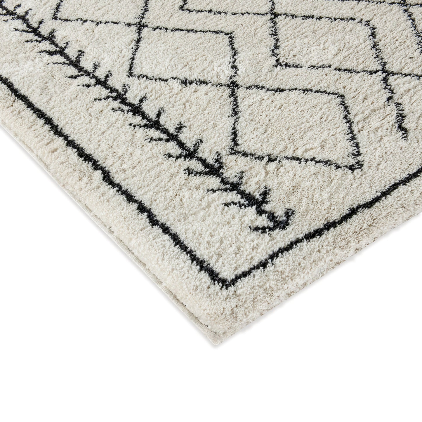 8x10 Ivory & Black Area Rug RC-MS-202012-01-810-GG
