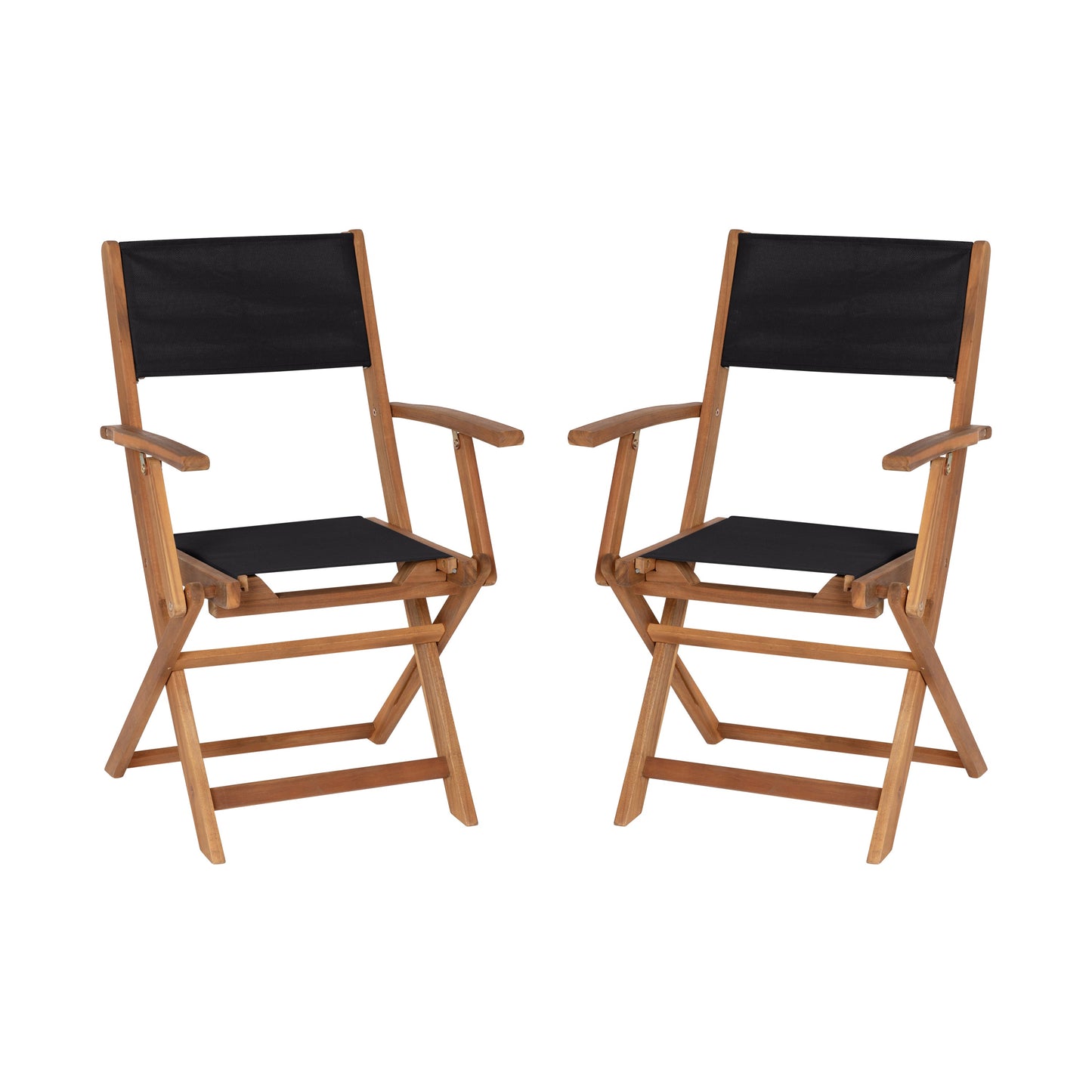 2PK Natural Acacia Wood Chairs THB-AC4854-NAT-GG