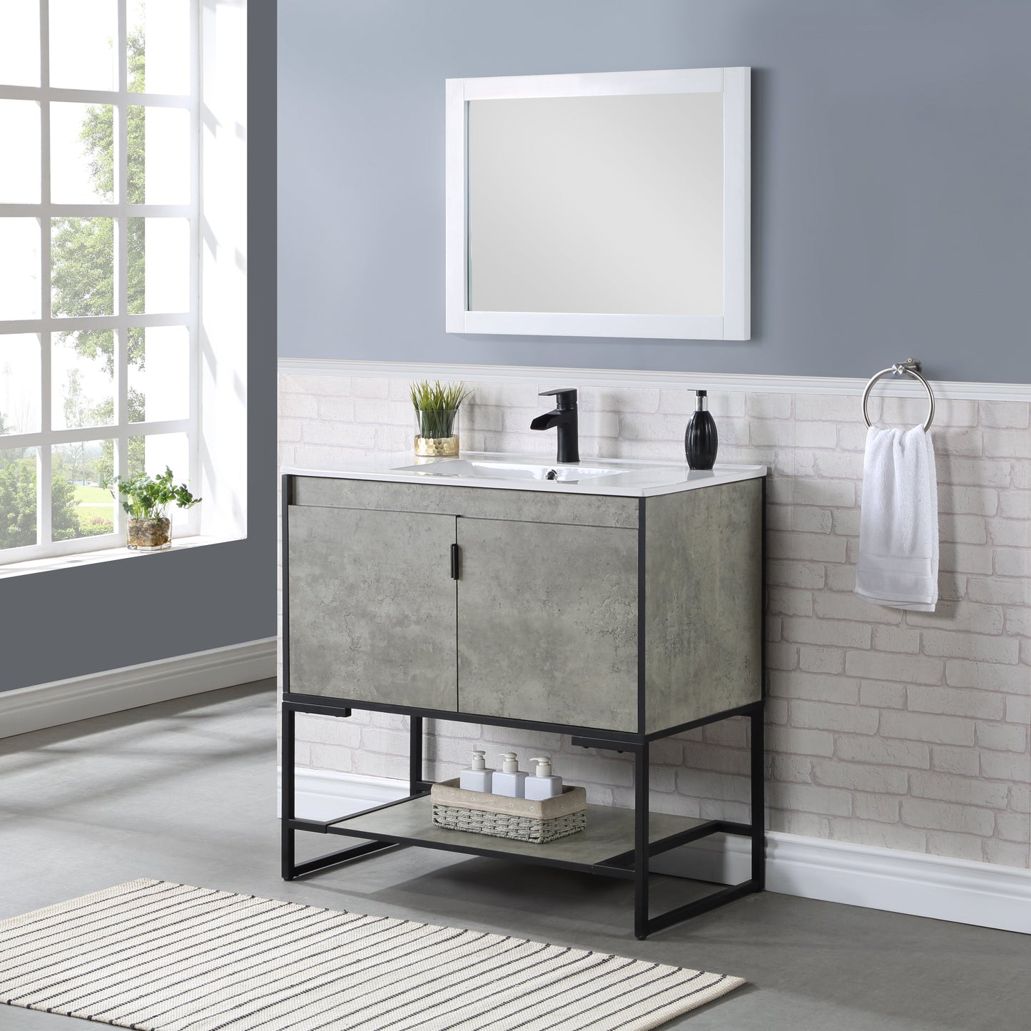 Manhattan Comfort Scarsdale Bathroom Vanity Sink