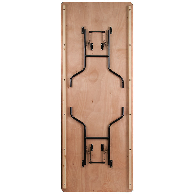 36x96 Wood Fold Table XA-3696-P-GG