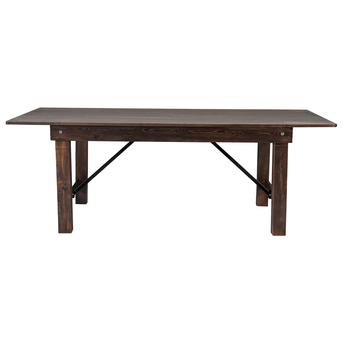 7'x40" Folding Farm Table XA-F-84X40-MG-GG