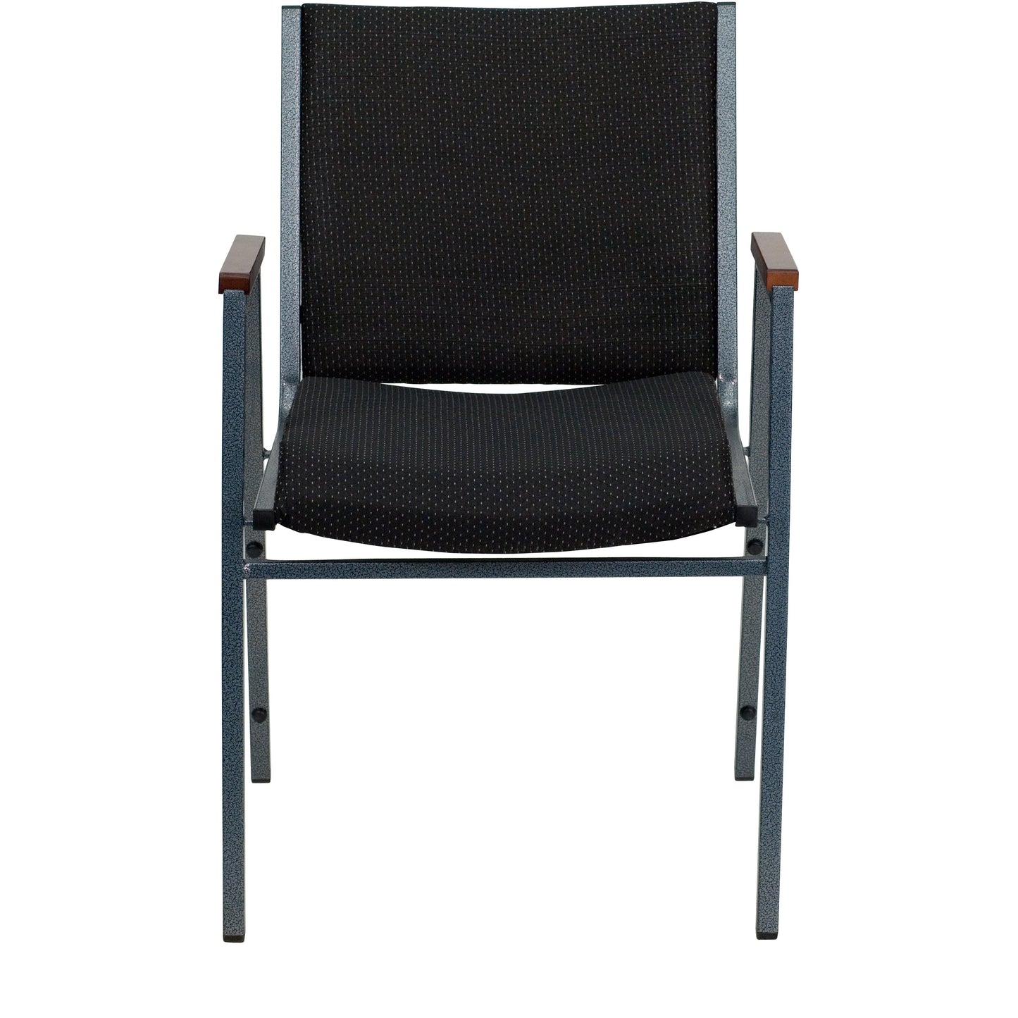 Black Fabric Stack Armchair XU-60154-BK-GG