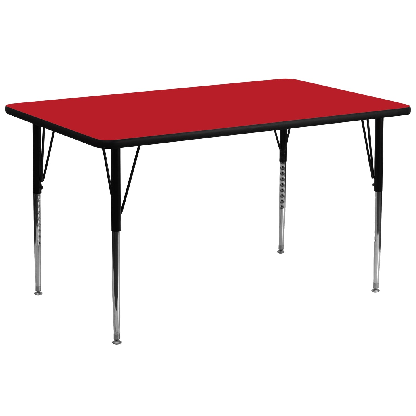 30x72 REC Red Activity Table XU-A3072-REC-RED-H-A-GG