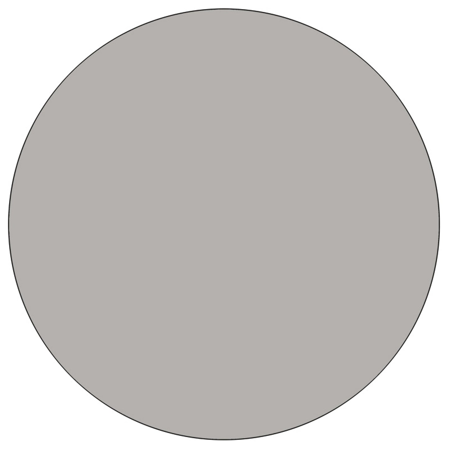 42 RND Grey Activity Table XU-A42-RND-GY-H-A-CAS-GG